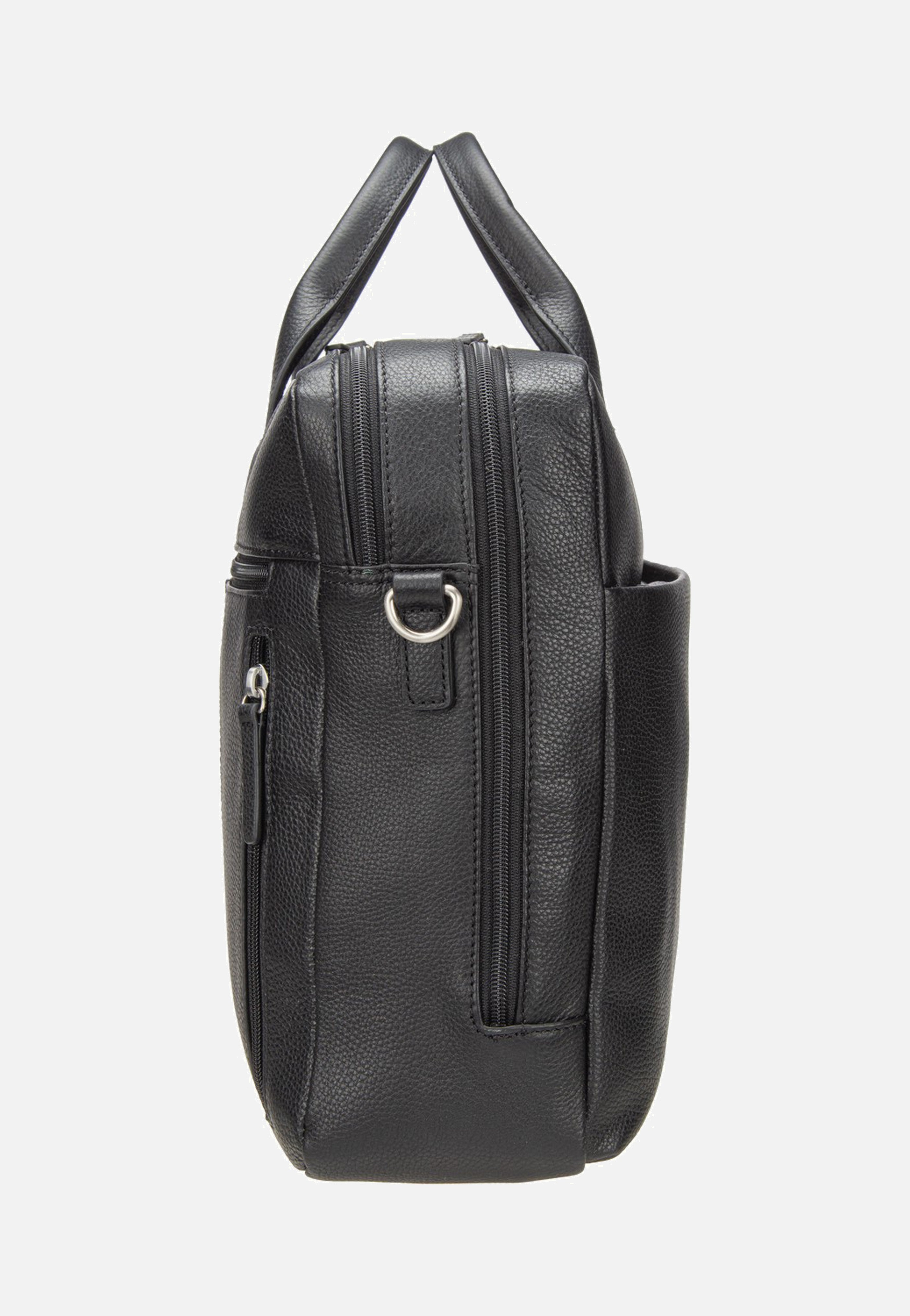 Jost Frankfurt Business Bag 2C Black Aktentasche