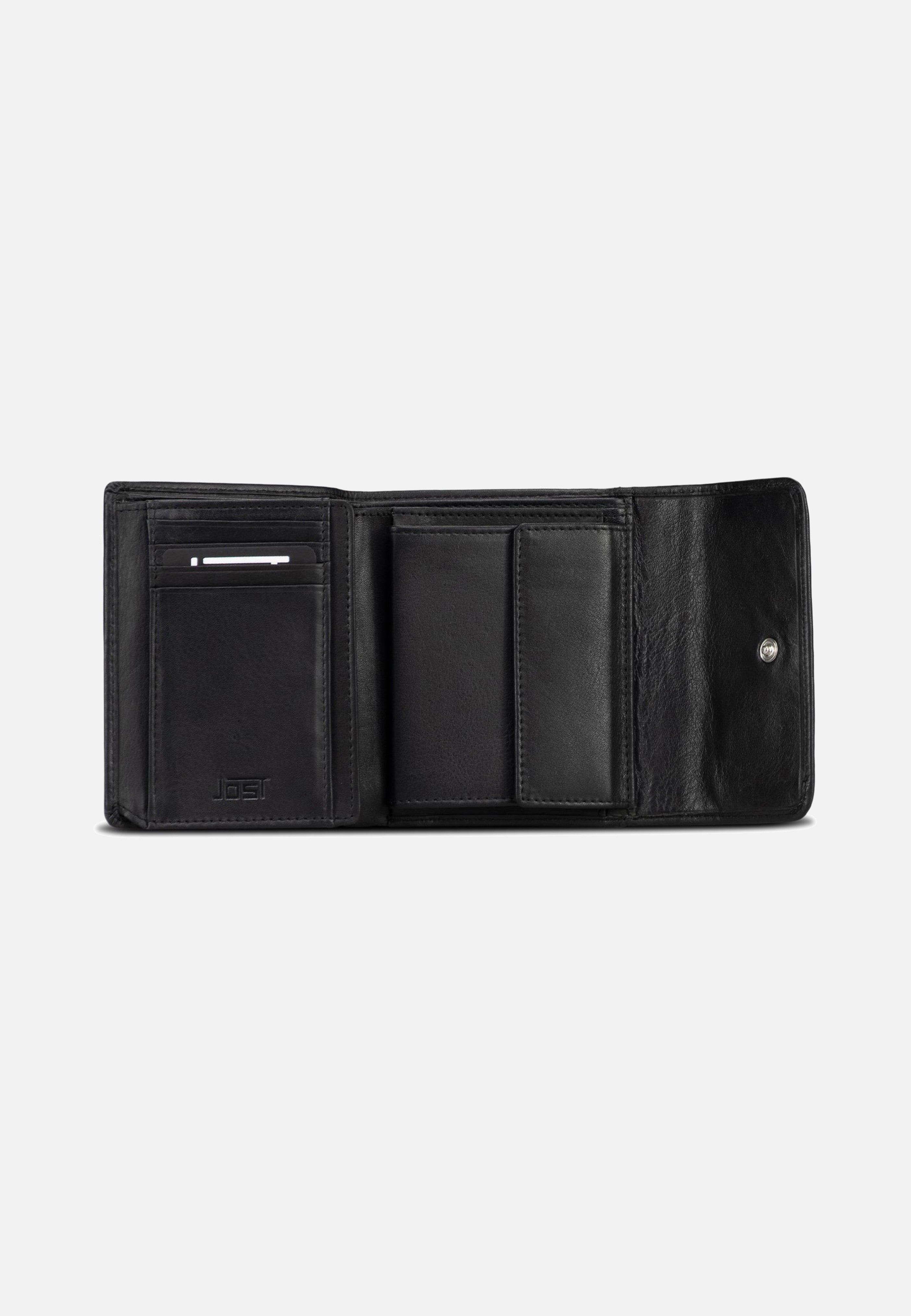 Jost Odense 6333 Medium Black Portemonnaie