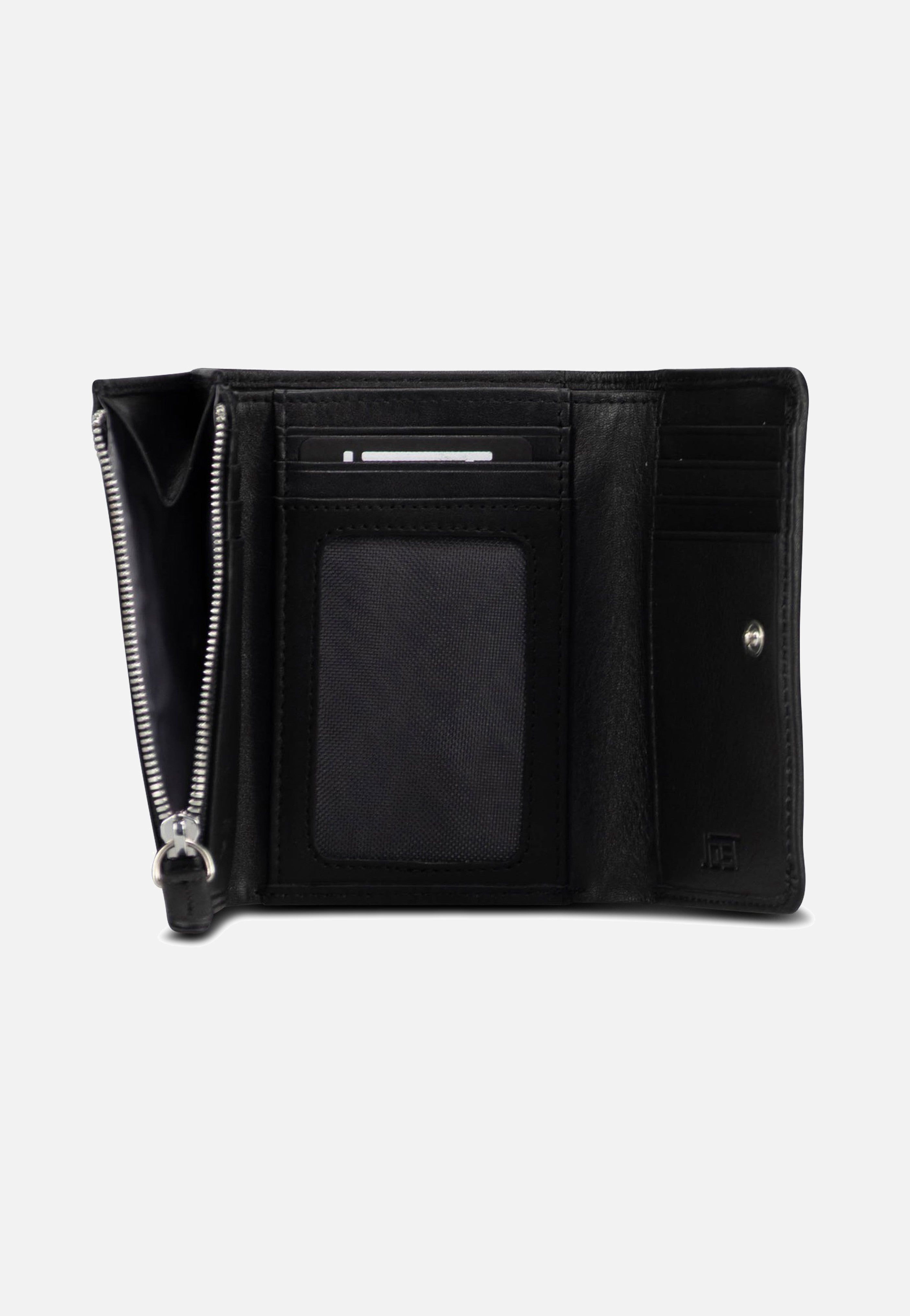 Jost Odense 6336 Small Black Portemonnaie