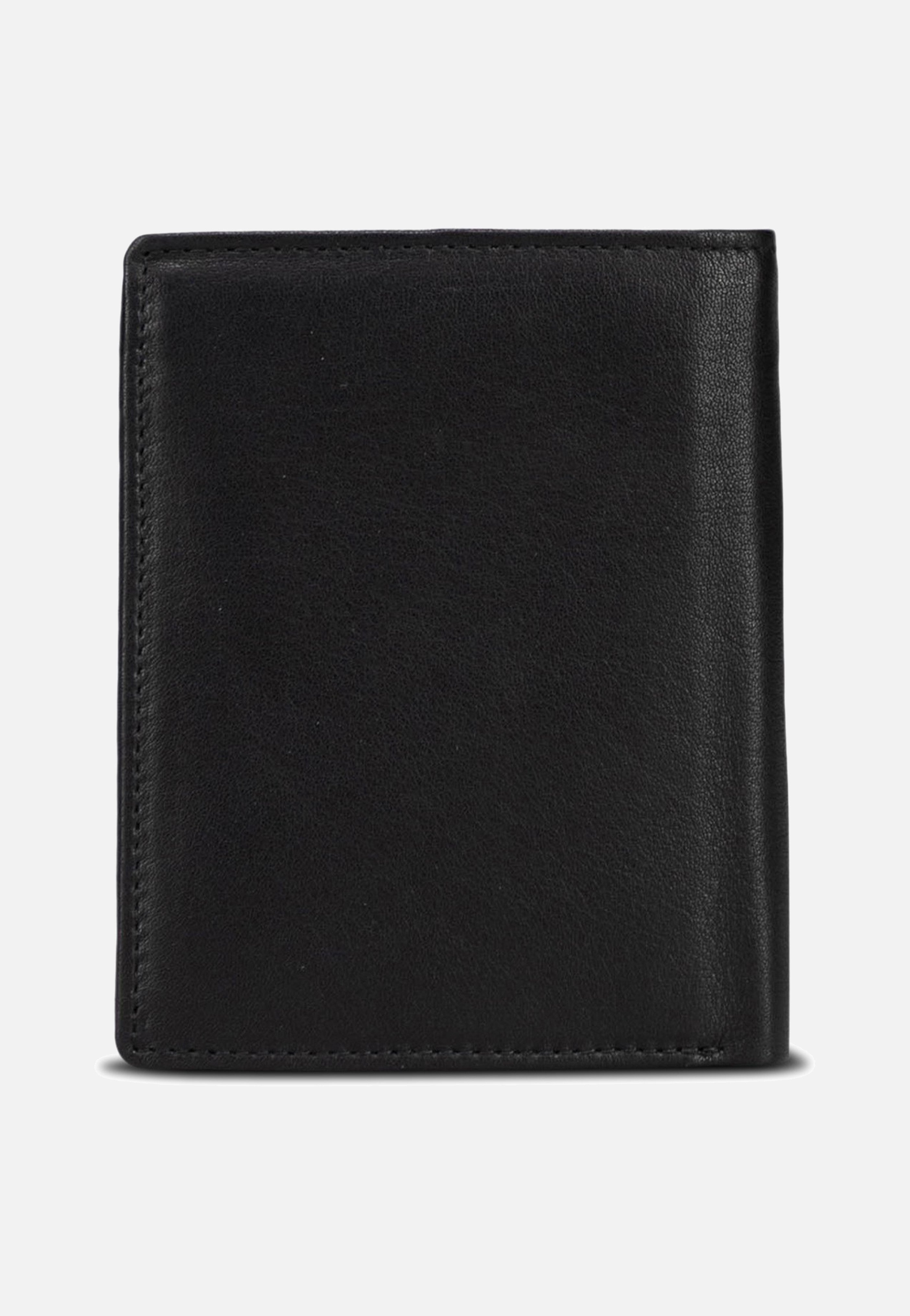 Jost Odense Medium 6350 Black Portemonnaie