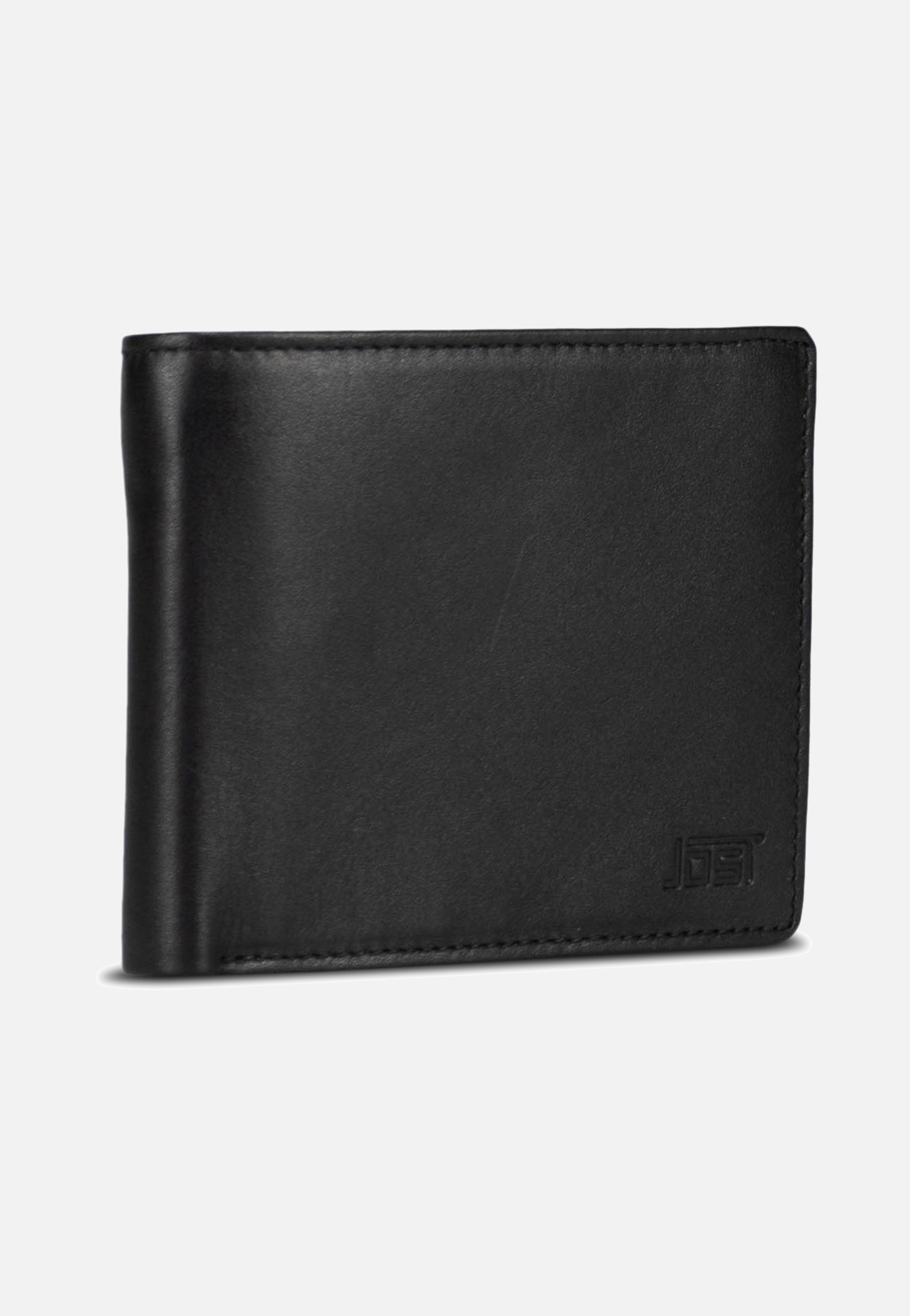 Jost Odense Medium 6352 Black Portemonnaie