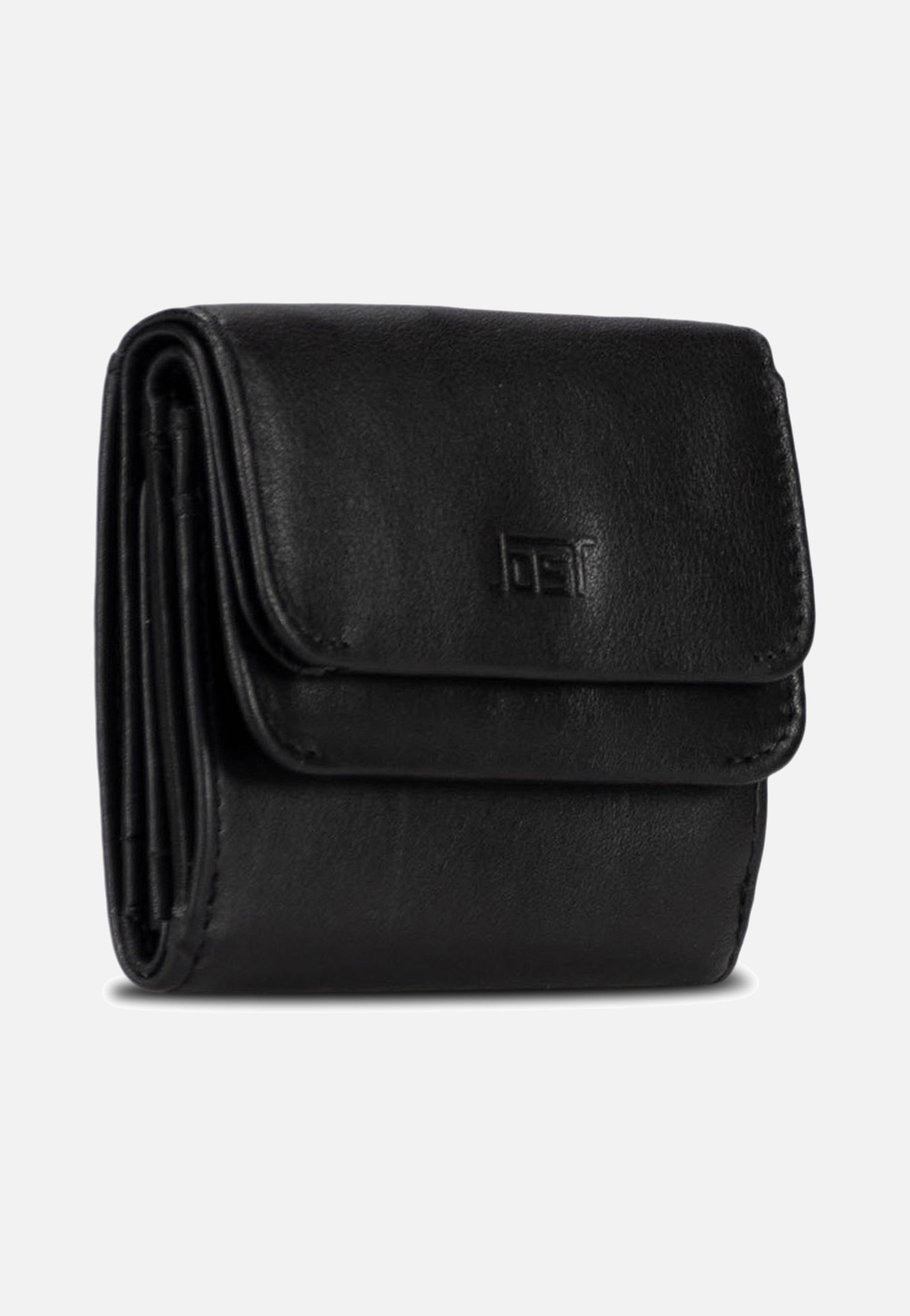 Jost Odense Mini 6344 Black Portemonnaie