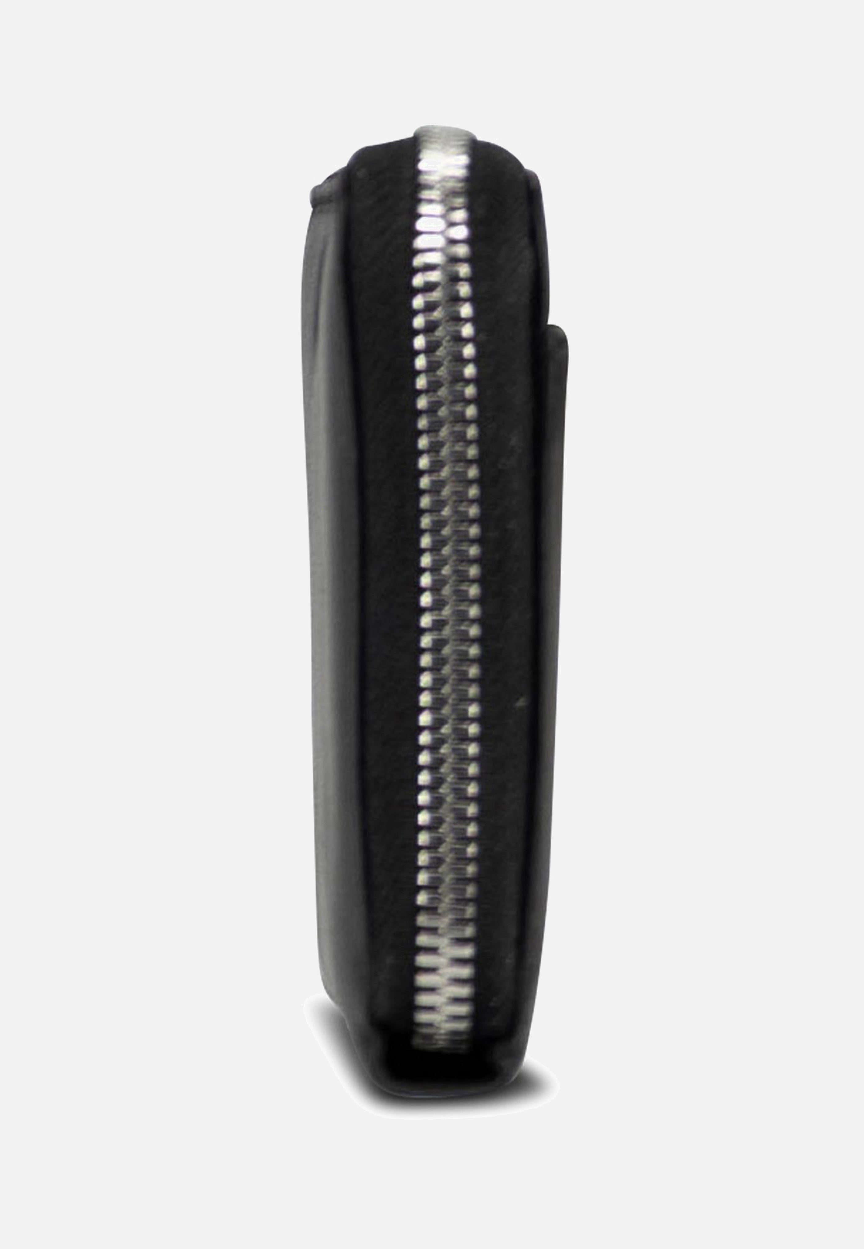 Jost Odense Zip 6330 Large Black Portemonnaie