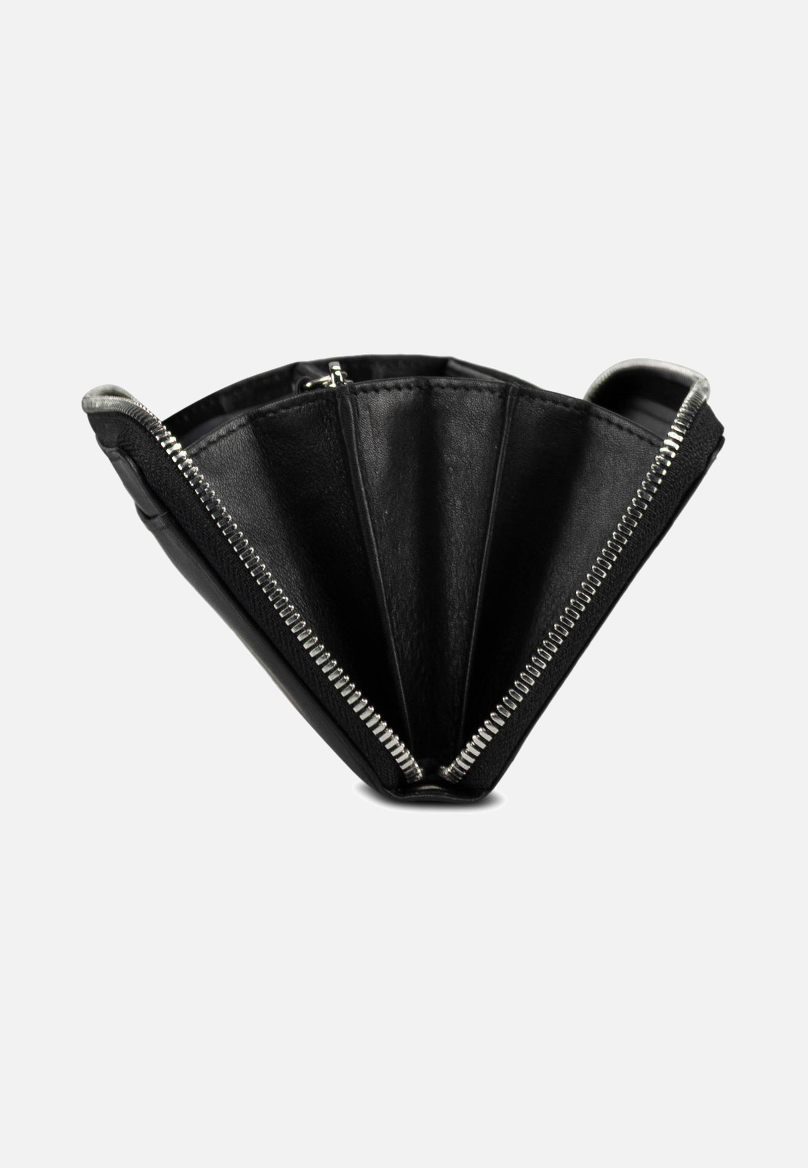 Jost Odense Zip 6330 Large Black Portemonnaie