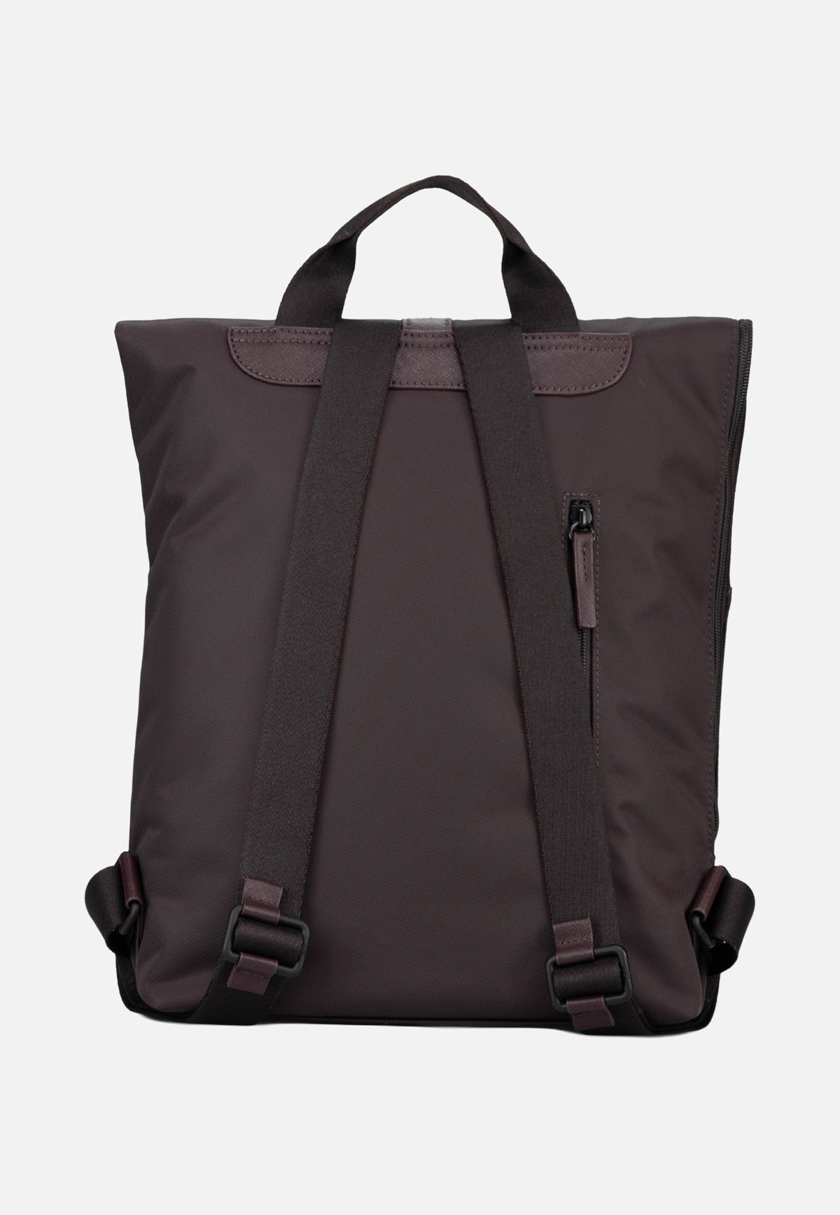 Jost Samsoe 3176 Courier Dark Brown Rolltop Rucksack