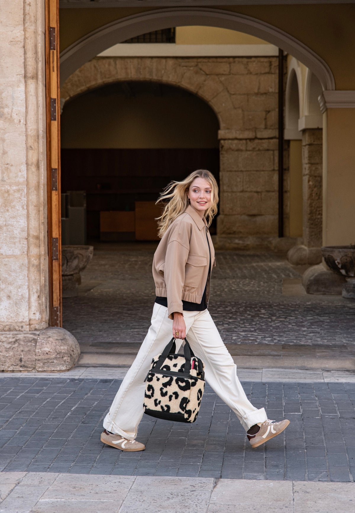 reisenthel Allrounder R Teddy Leo Cream Rucksack