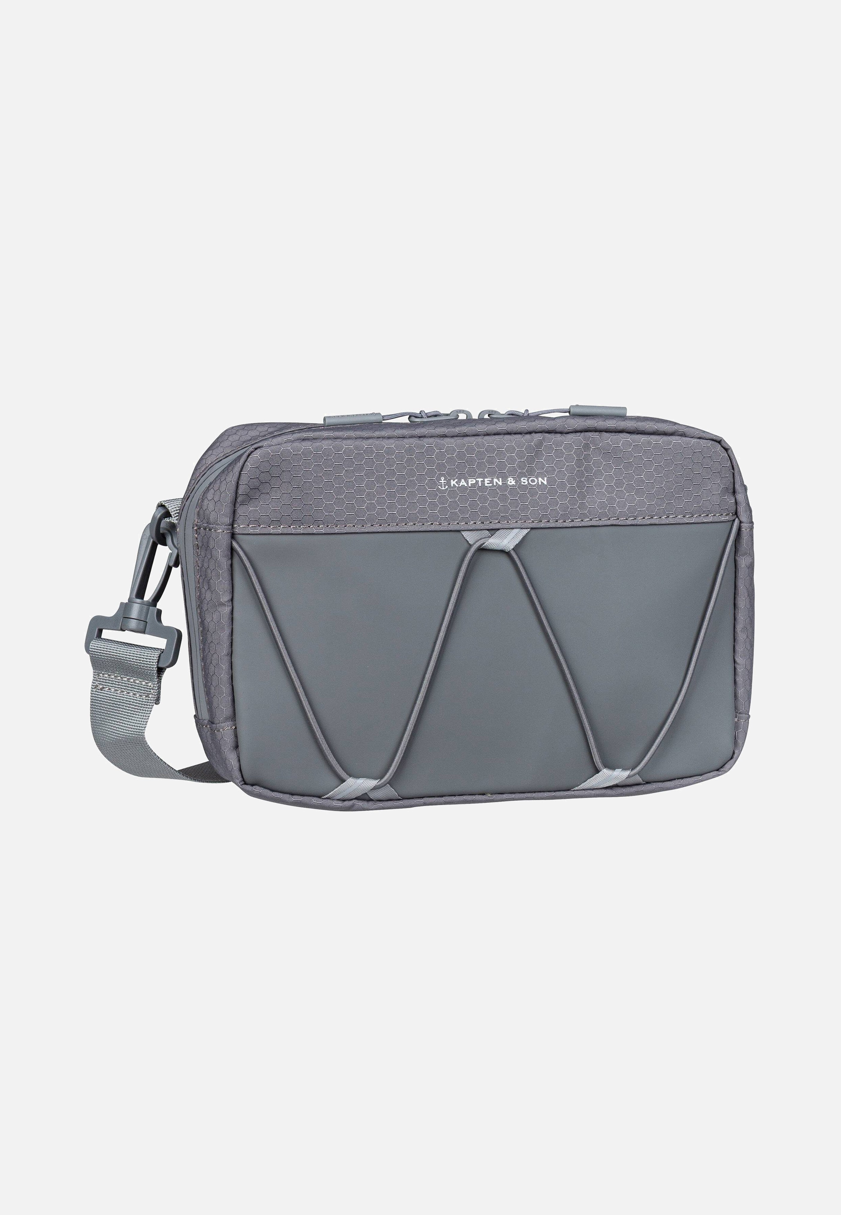 Kapten & Son - Banff Chestbag Stone Grey - Crossbody Bag | Neutral-Image