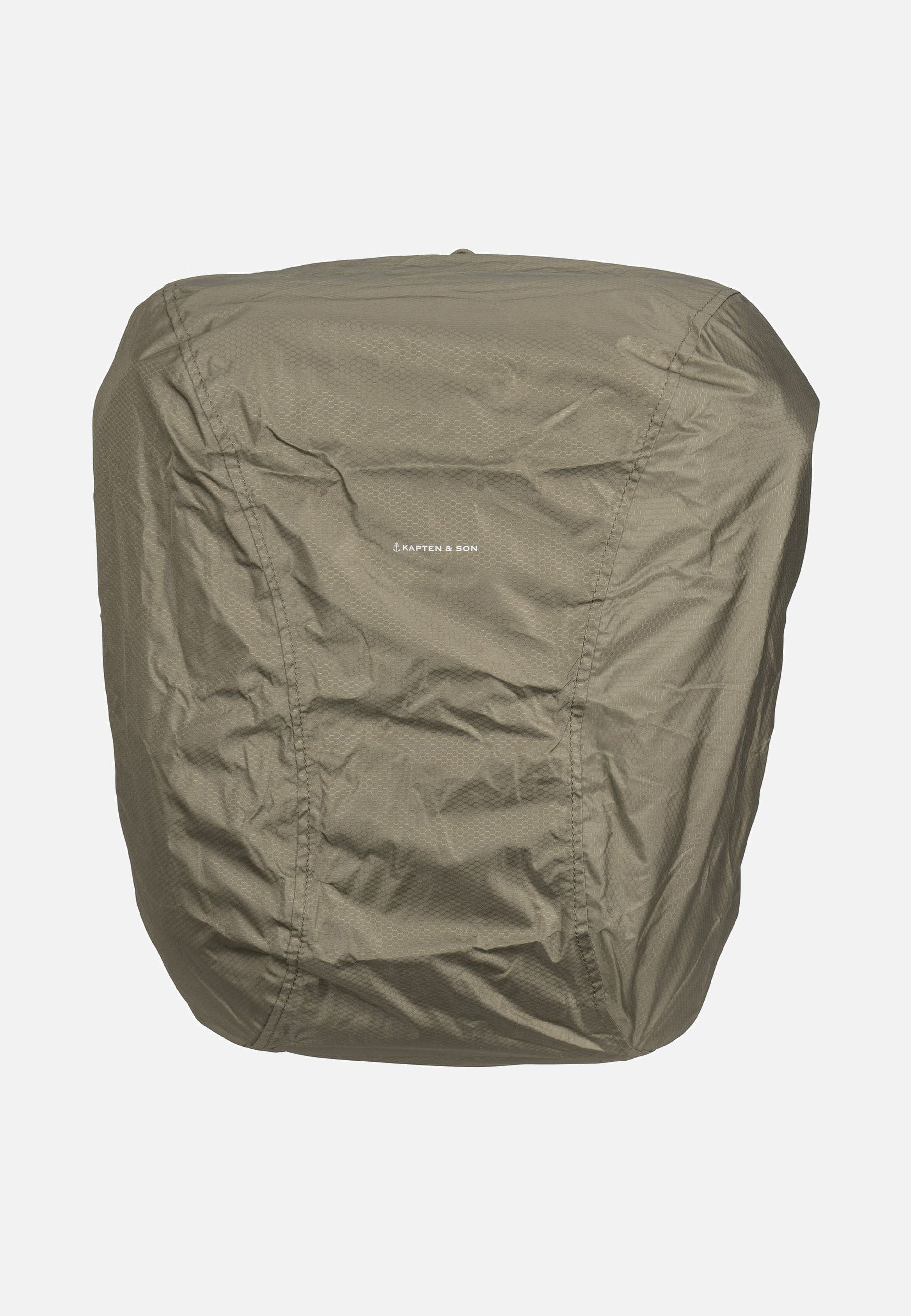 Kapten & Son - Banff Forest Green - Rolltop Backpack | Neutral-Image