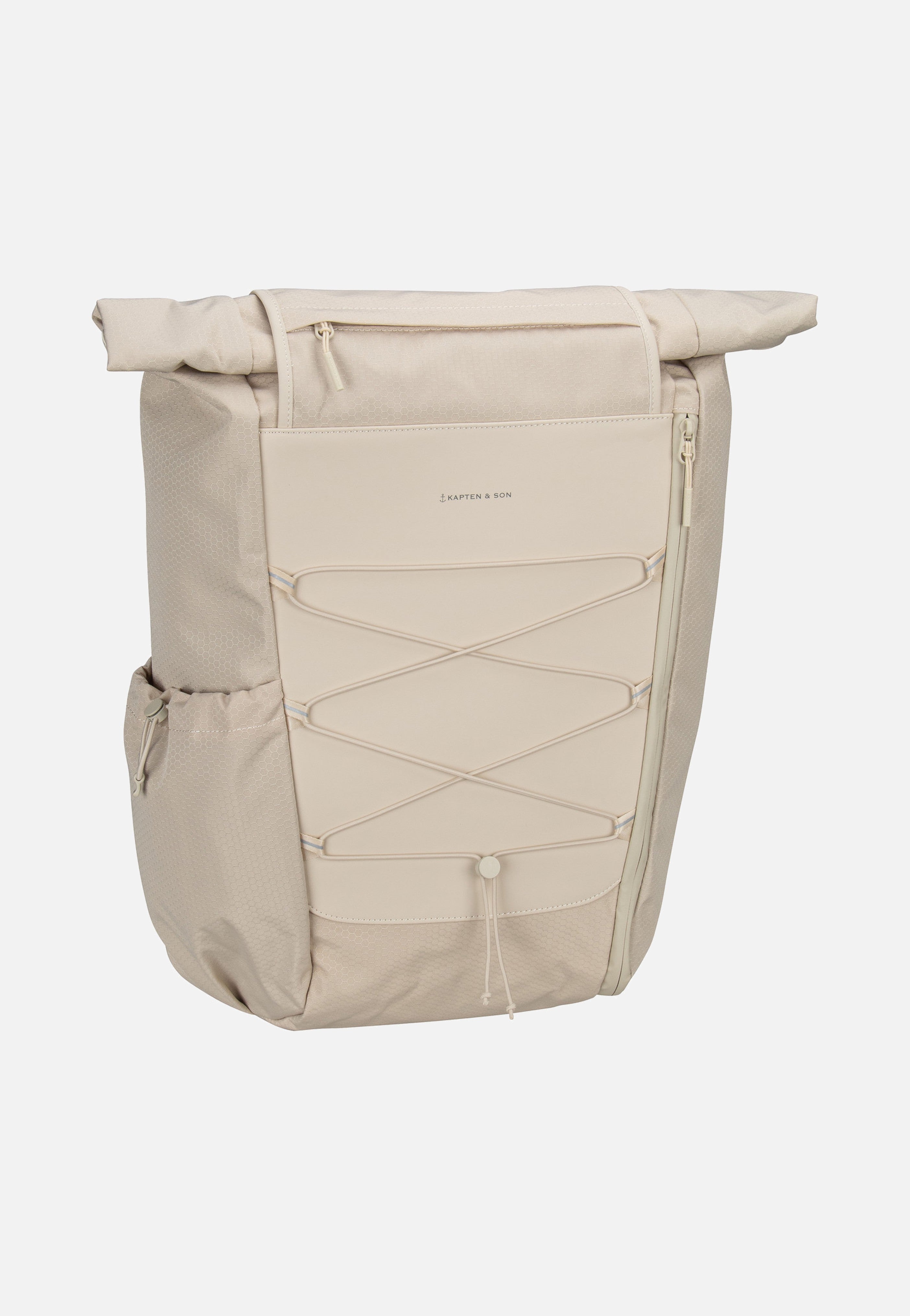 Kapten & Son - Banff Sandstone - Rolltop Backpack | Neutral-Image