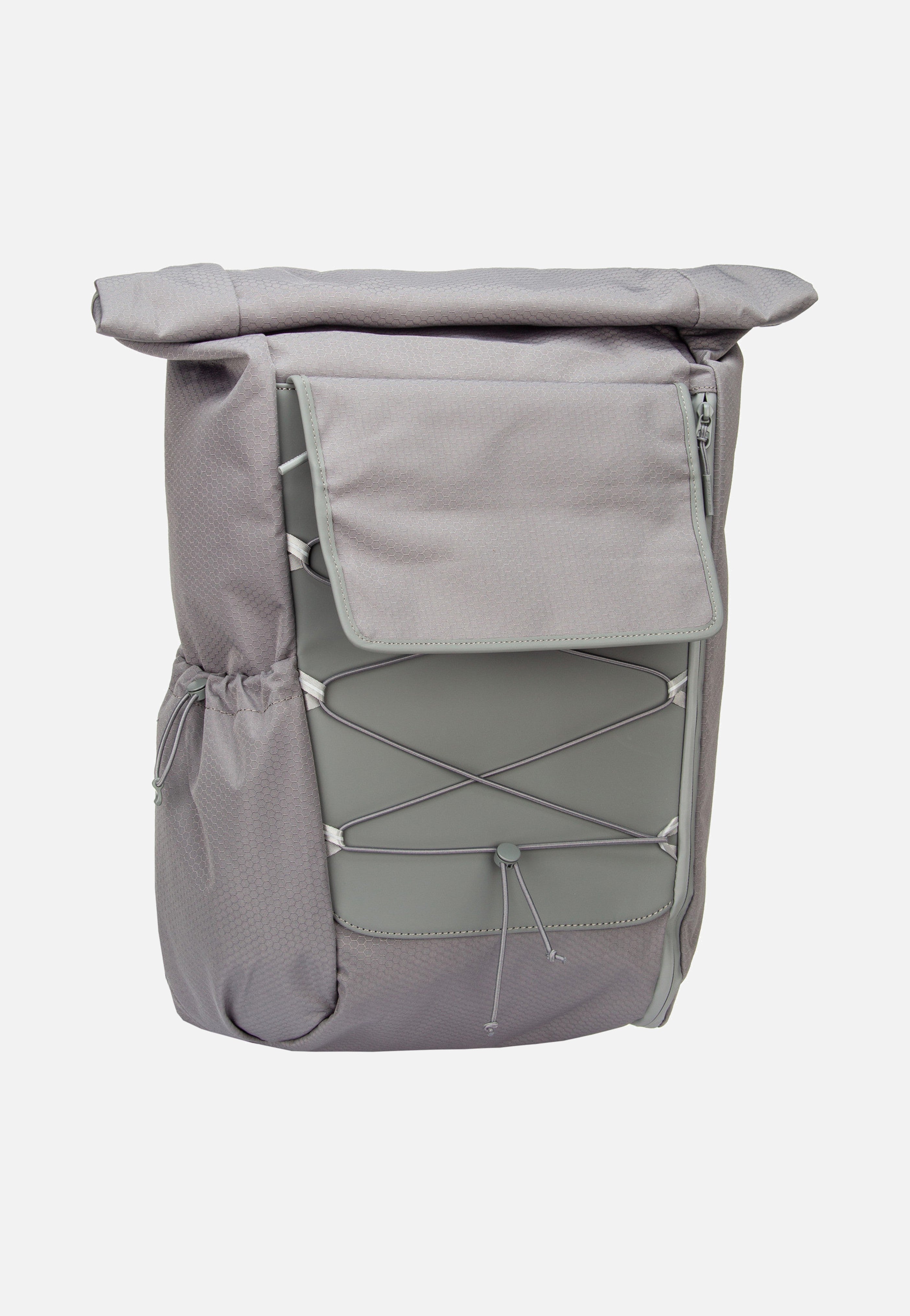 Kapten & Son - Banff Stone Grey - Rolltop Backpack | Neutral-Image