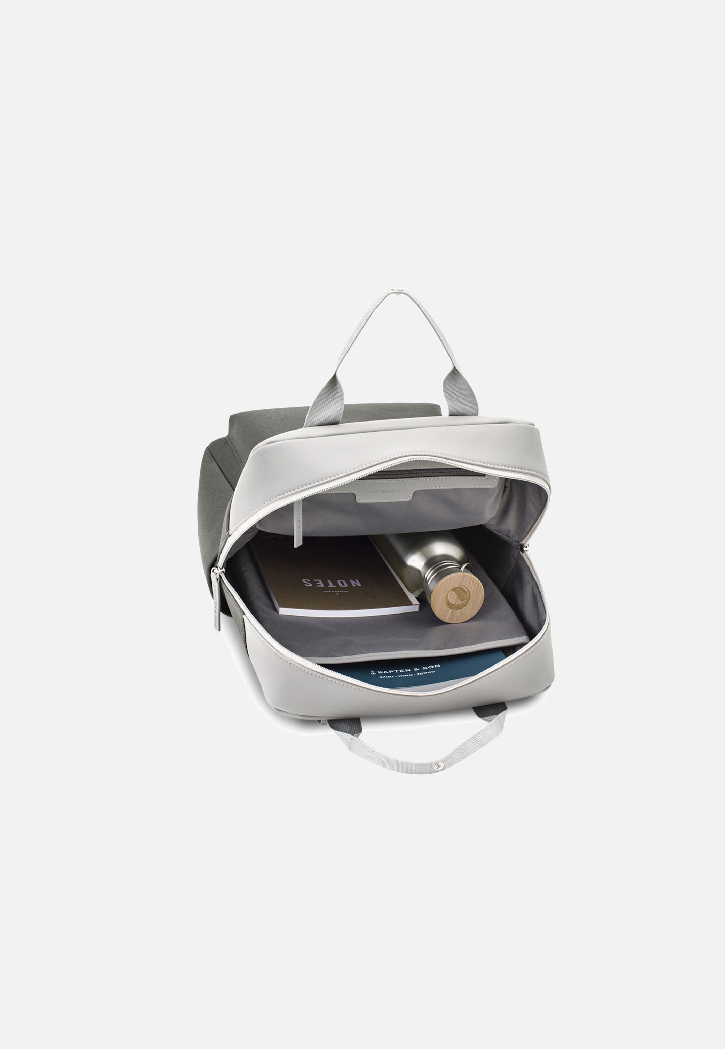 Kapten & Son - Bergen Grey Black - Backpack | Neutral-Image