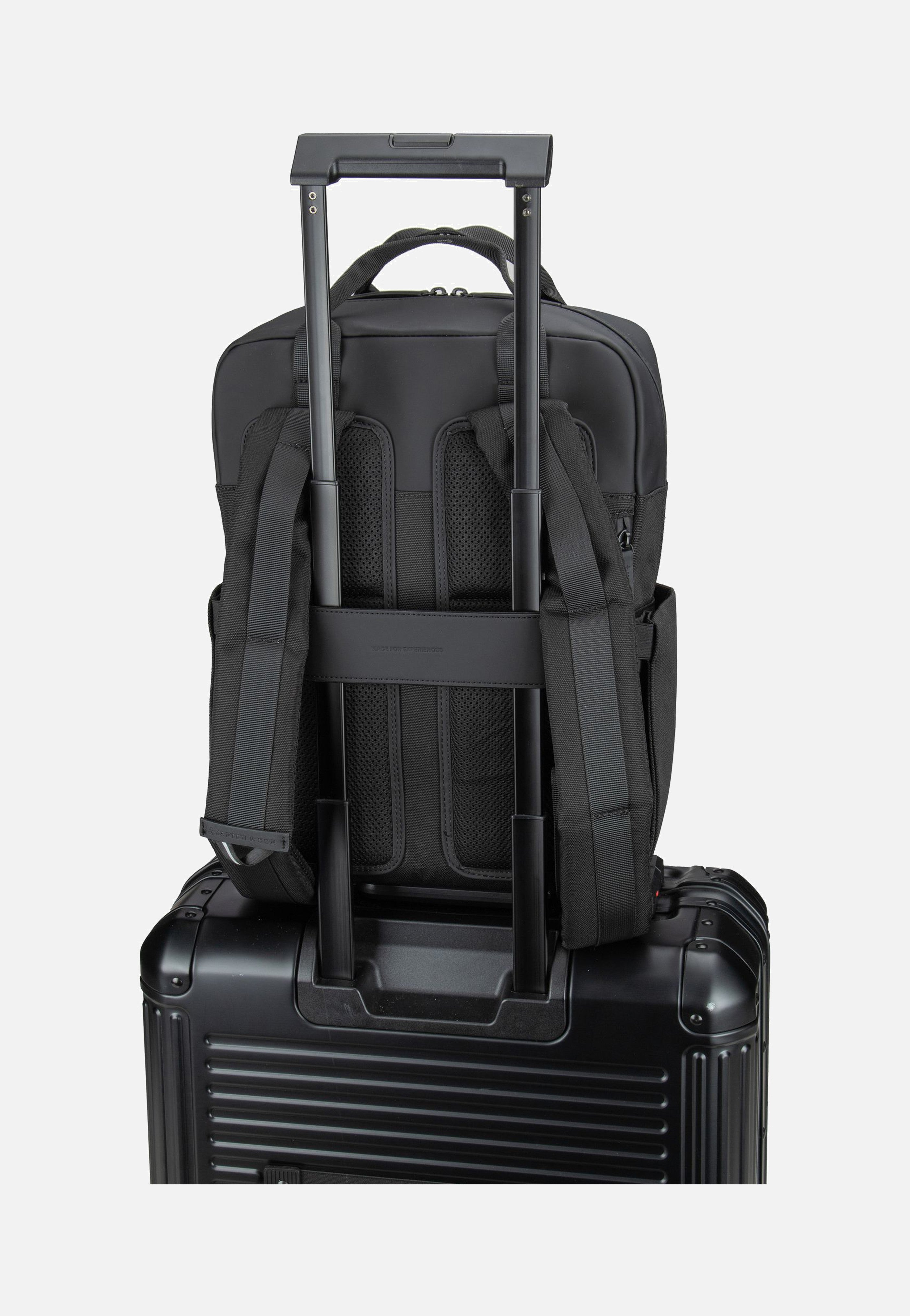 Kapten & Son Bergen Pro All Black Rucksack