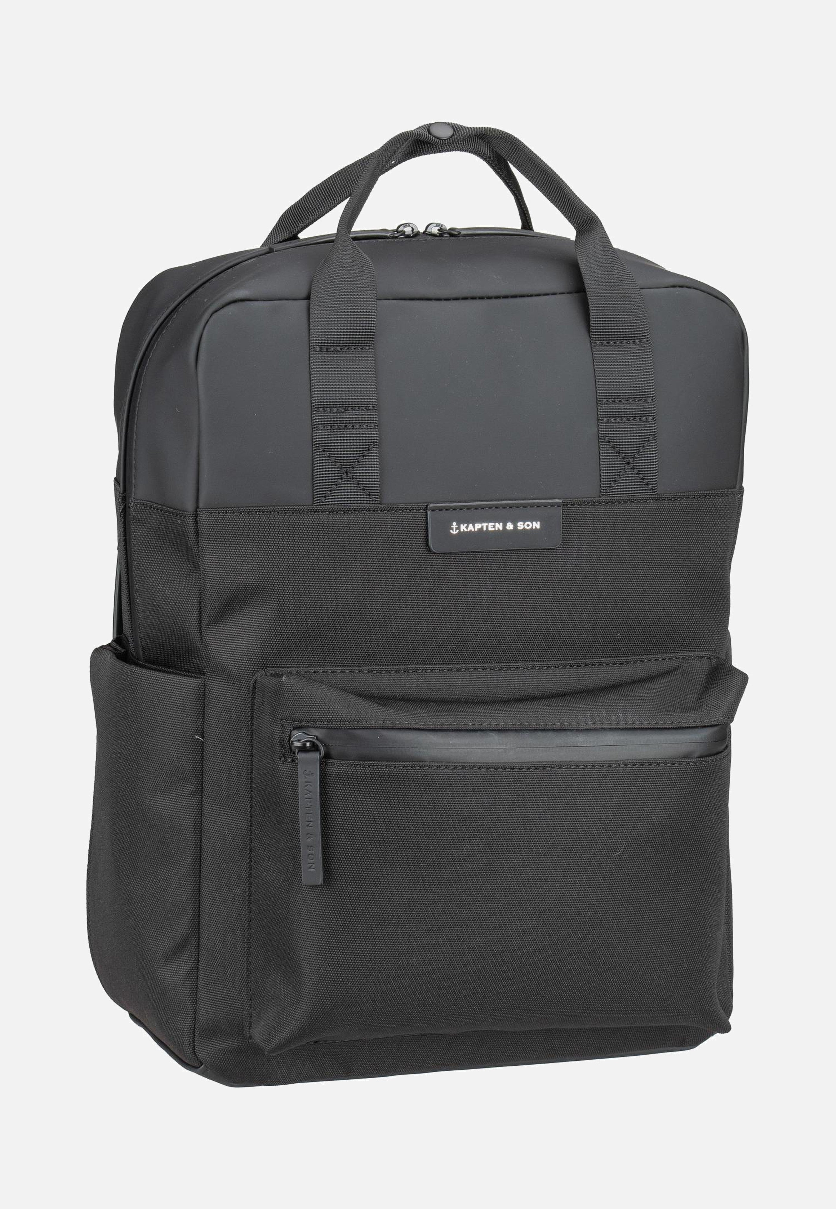Kapten & Son Bergen Pro All Black Rucksack