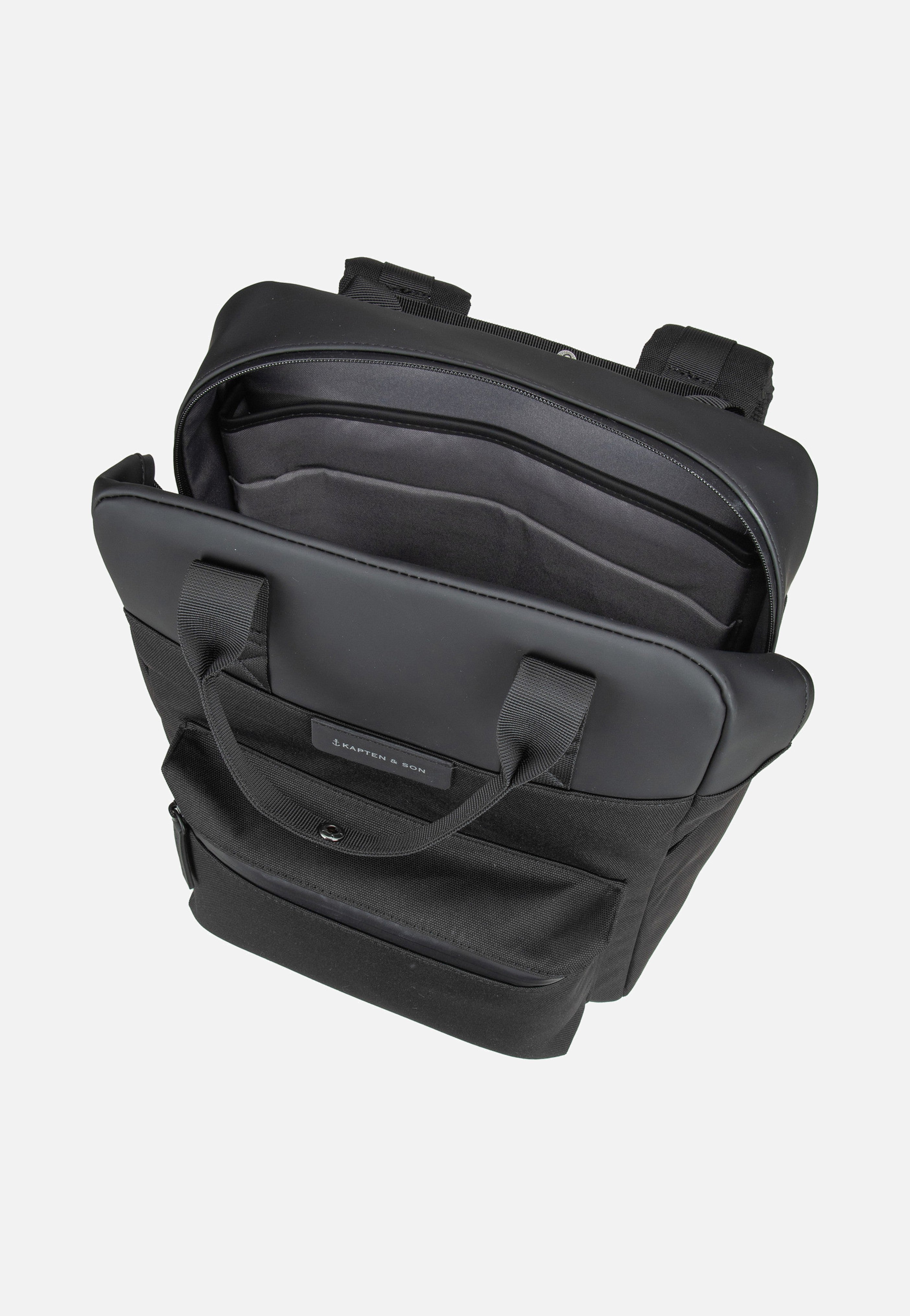 Kapten & Son Bergen Pro All Black Rucksack