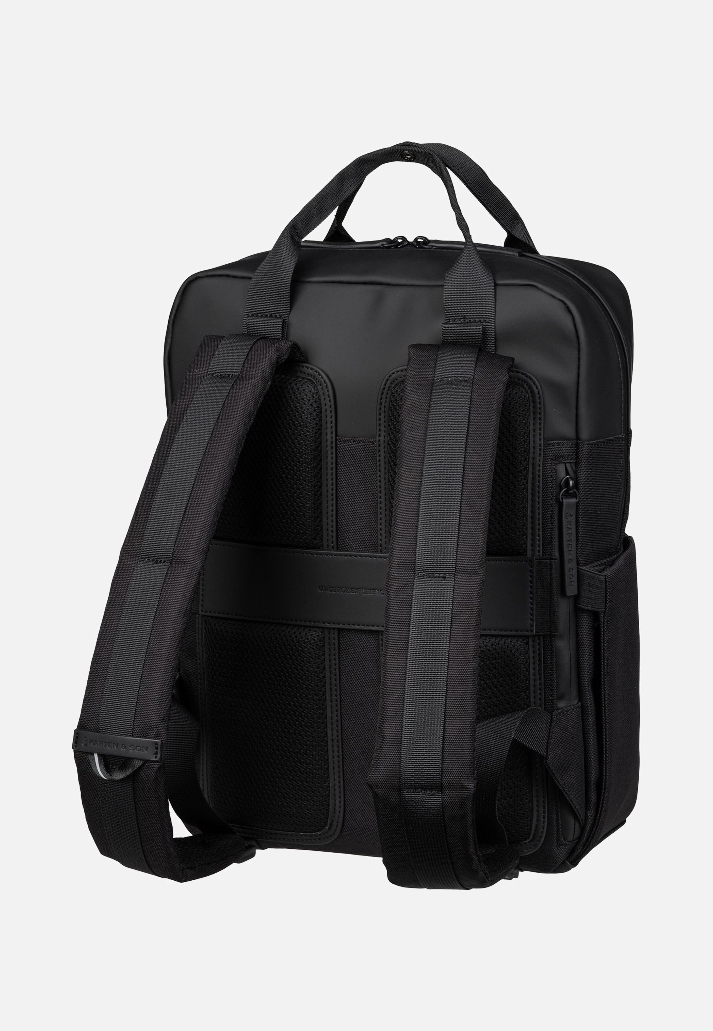 Kapten & Son - Bergen Pro Diaper BP All Black - Backpack | Neutral-Image