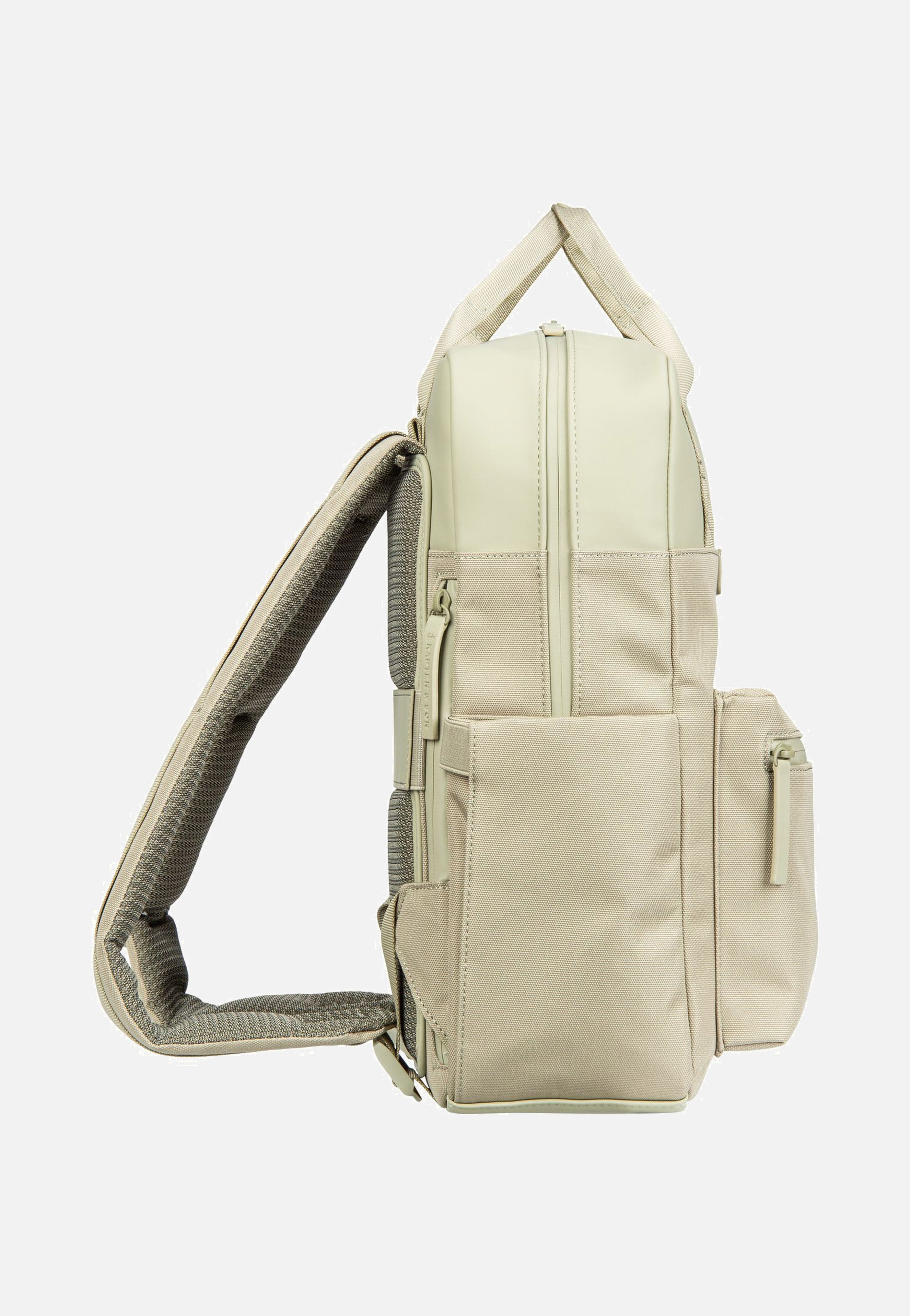 Kapten & Son - Bergen Pro Dusty Pistachio - Backpack | Neutral-Image
