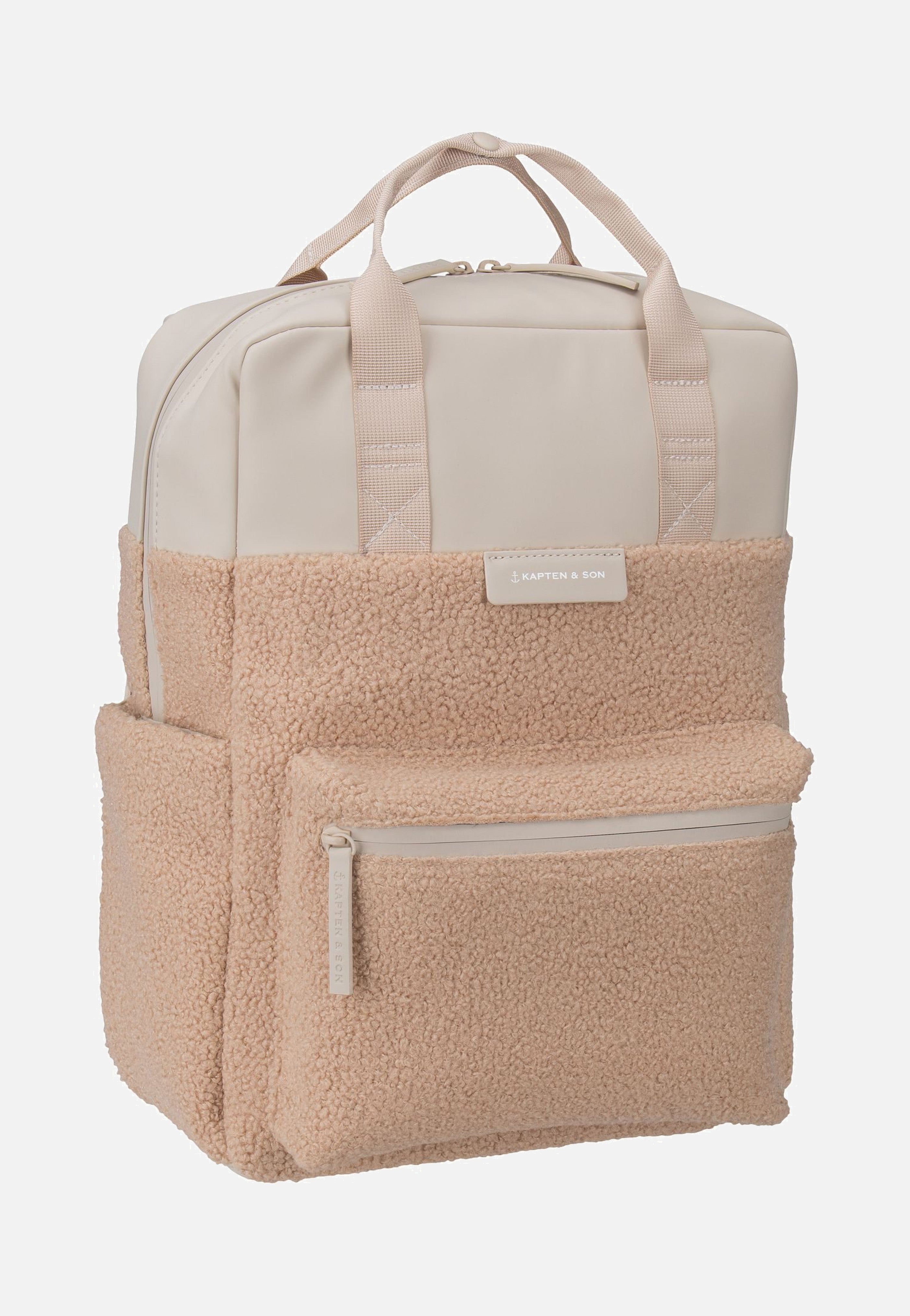 Kapten & Son Bergen Pro Fleece Sandstone Rucksack