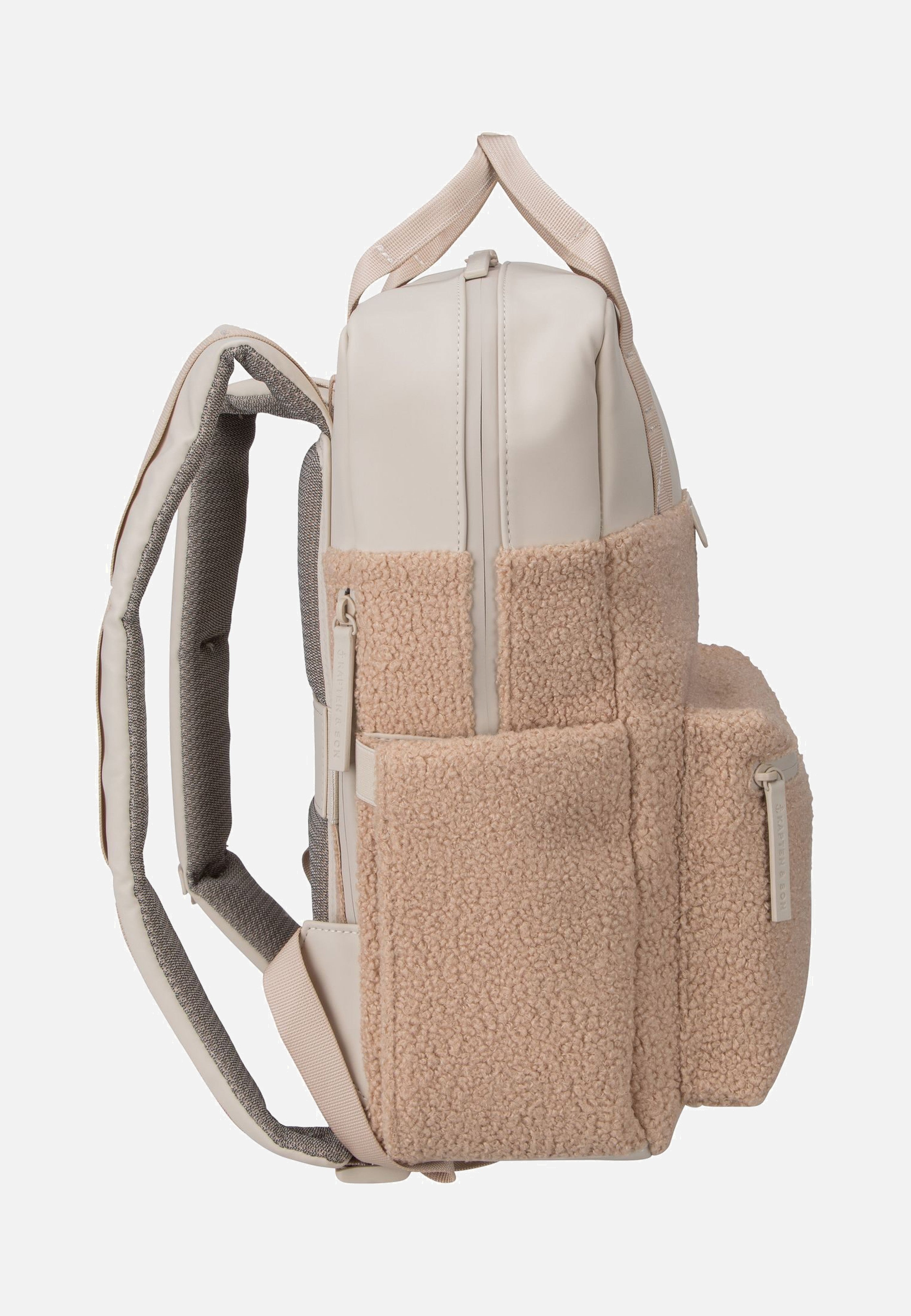 Kapten & Son - Bergen Pro Fleece Sandstone - Backpack | Neutral-Image