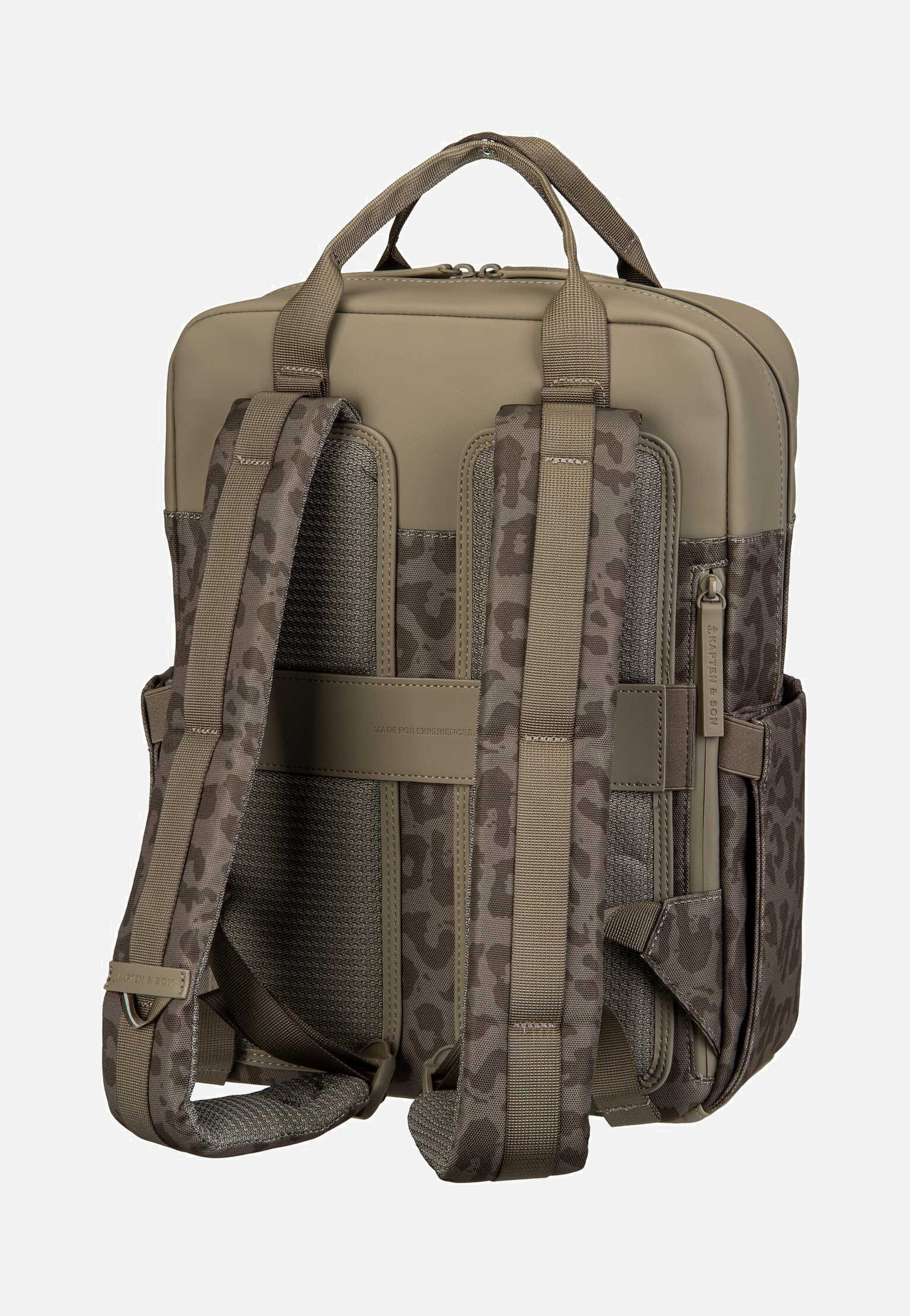 Kapten & Son - Bergen Pro Leo Leo Dark Brown - Backpack | Neutral-Image