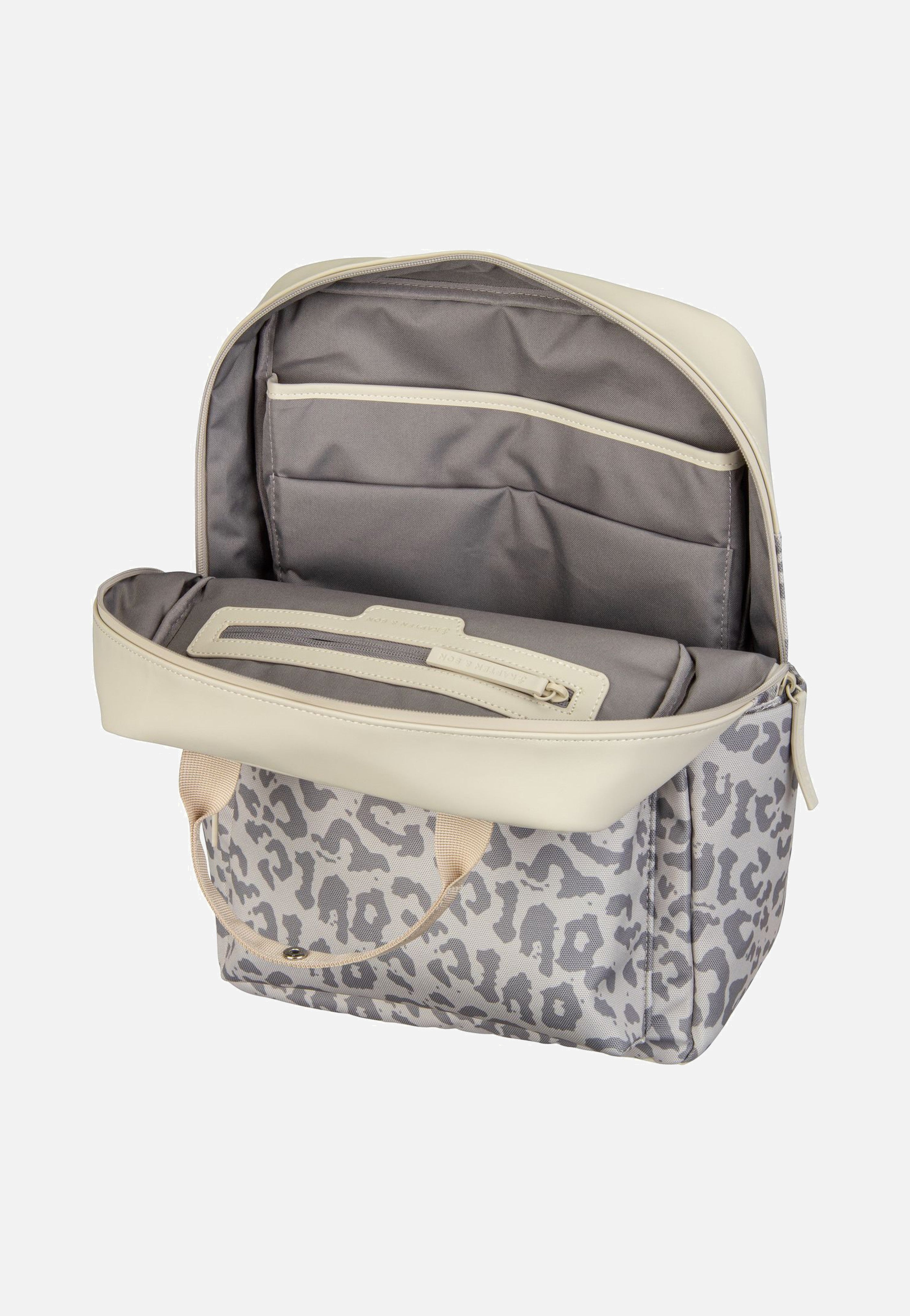 Kapten & Son - Bergen Pro Leo Leo Sandstone - Backpack | Neutral-Image