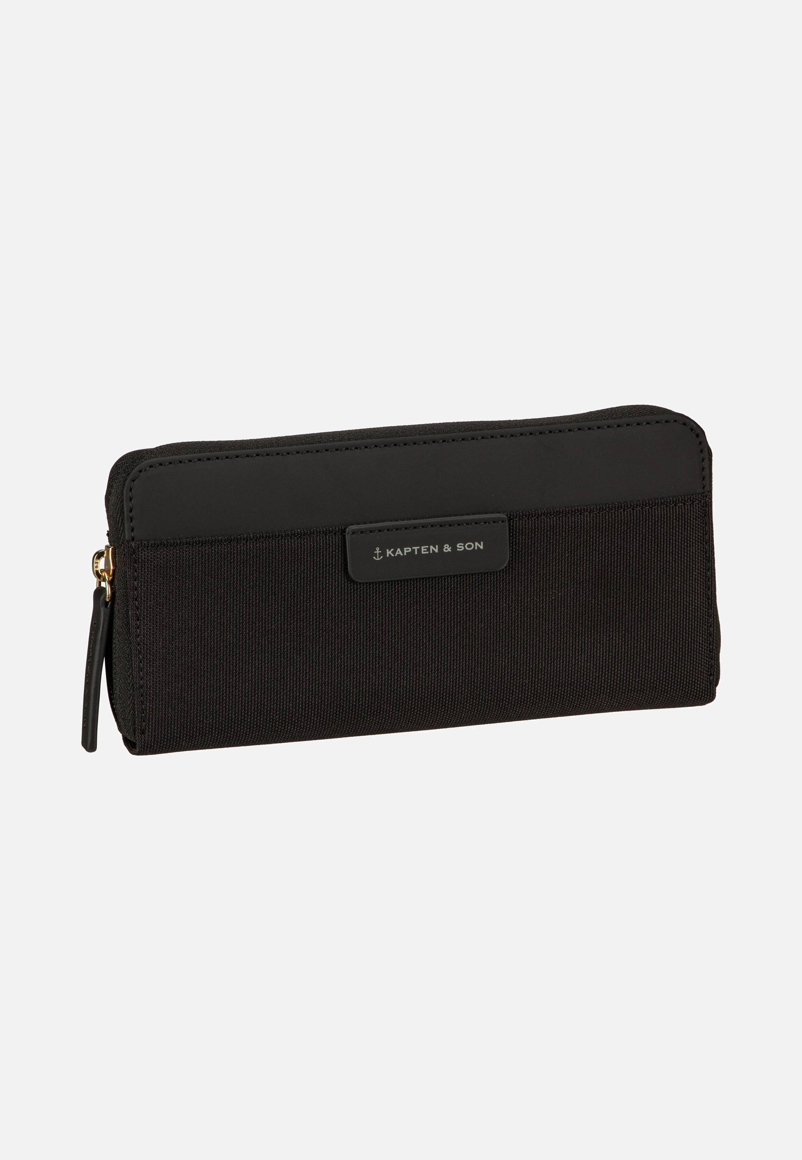 Kapten & Son - Bergen Pro Large All Black - Wallet | Neutral-Image