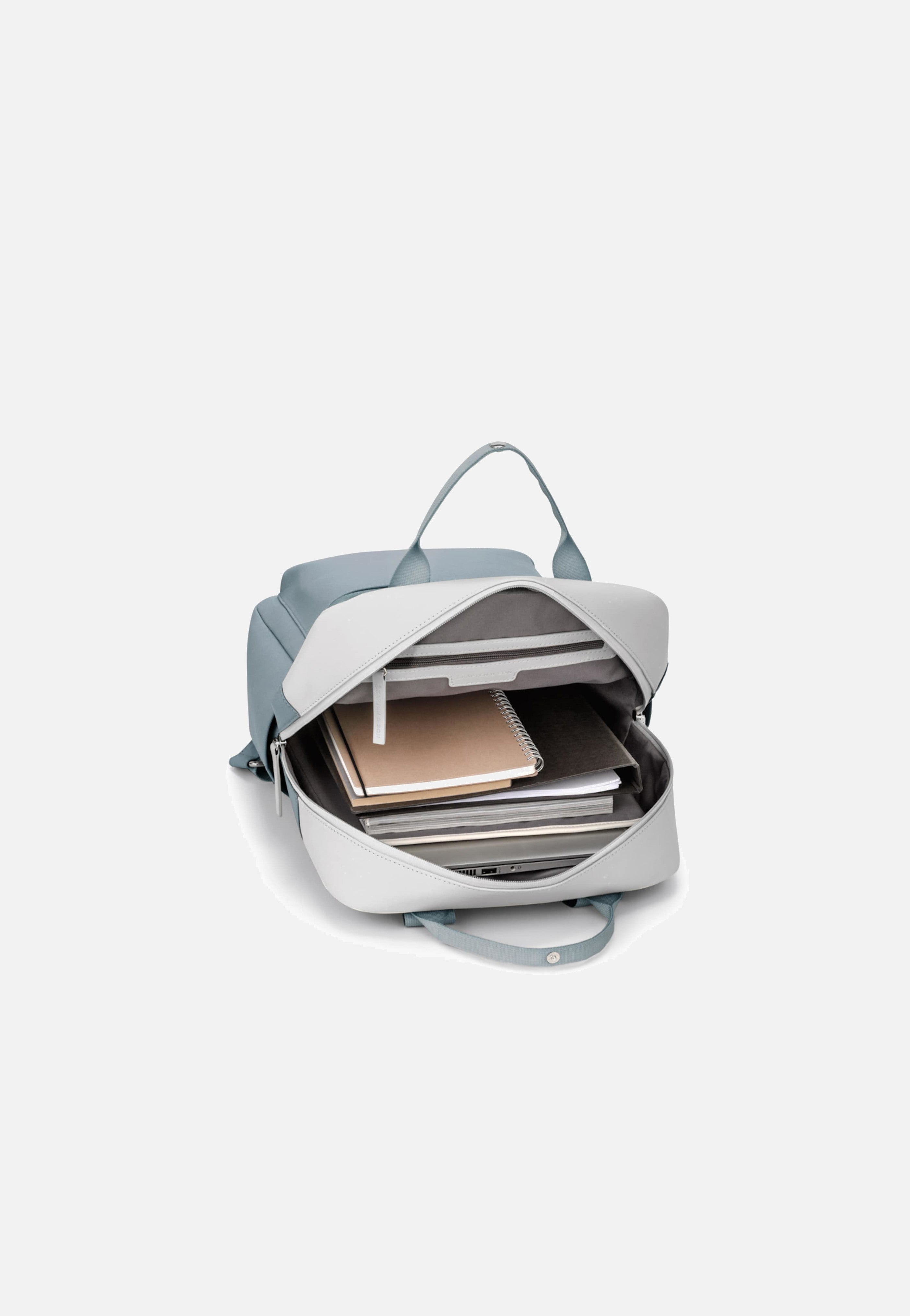 Kapten & Son Bergen Steel Blue Sprinkled Rucksack