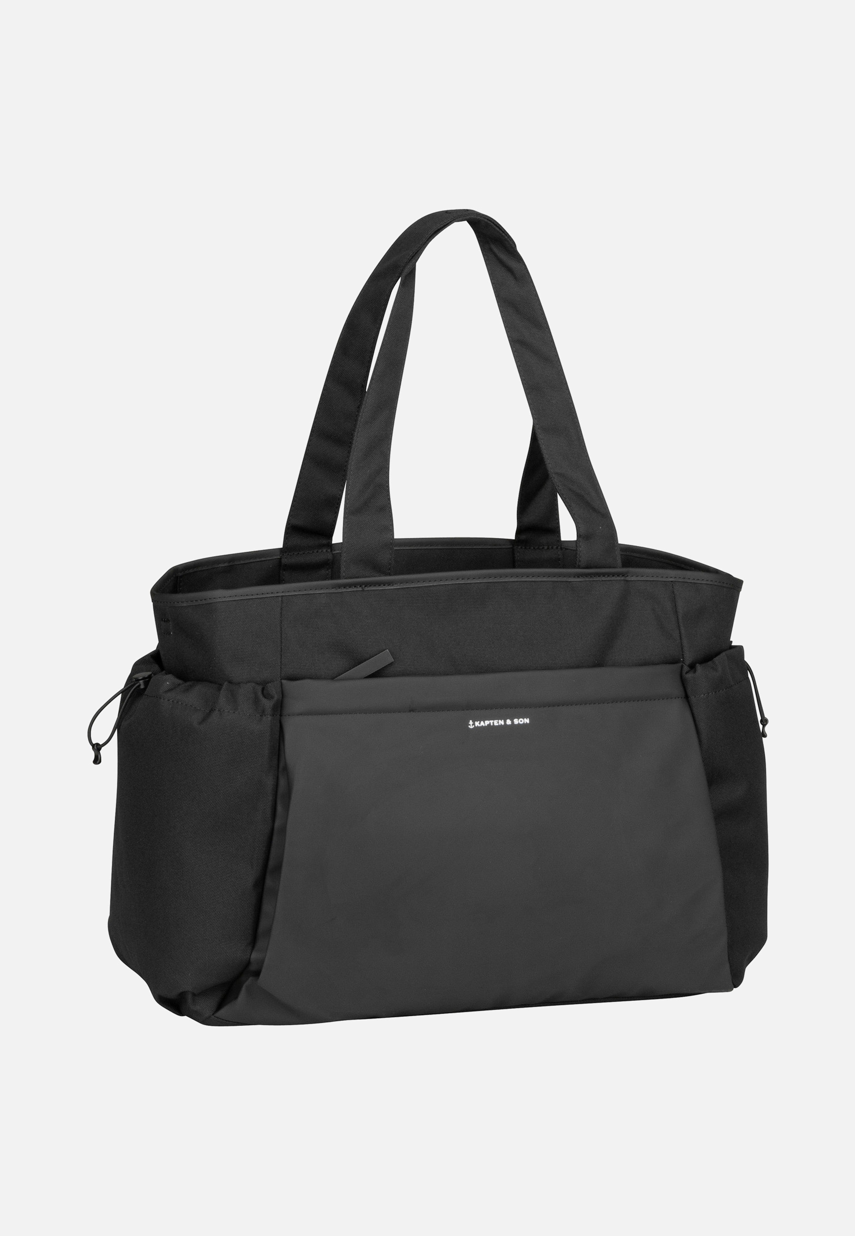 Kapten & Son - Hellvi All Black - Shopper | Neutral-Image