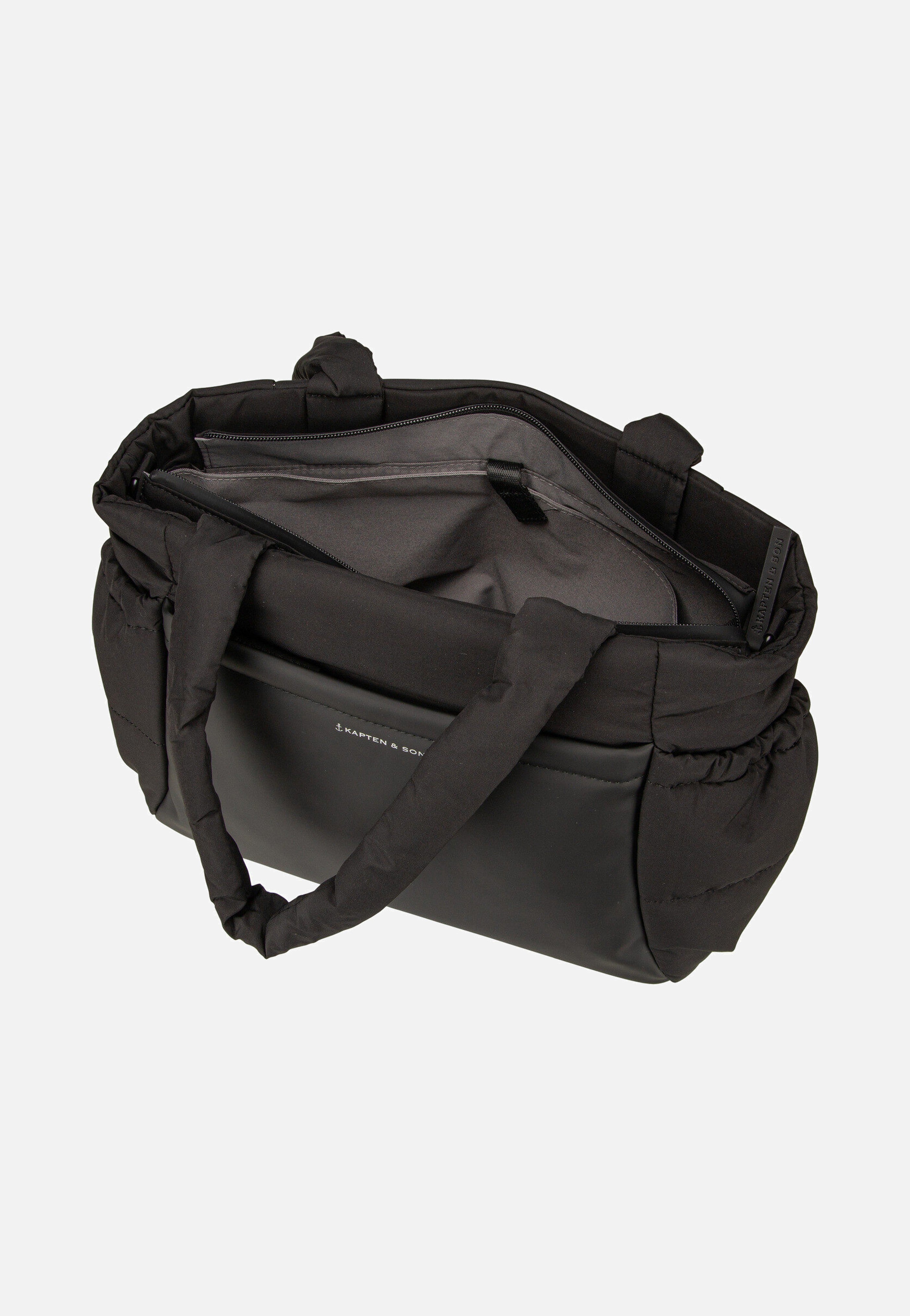 Kapten & Son - Hellvi Cloud Medium All Black - Shopper | Neutral-Image
