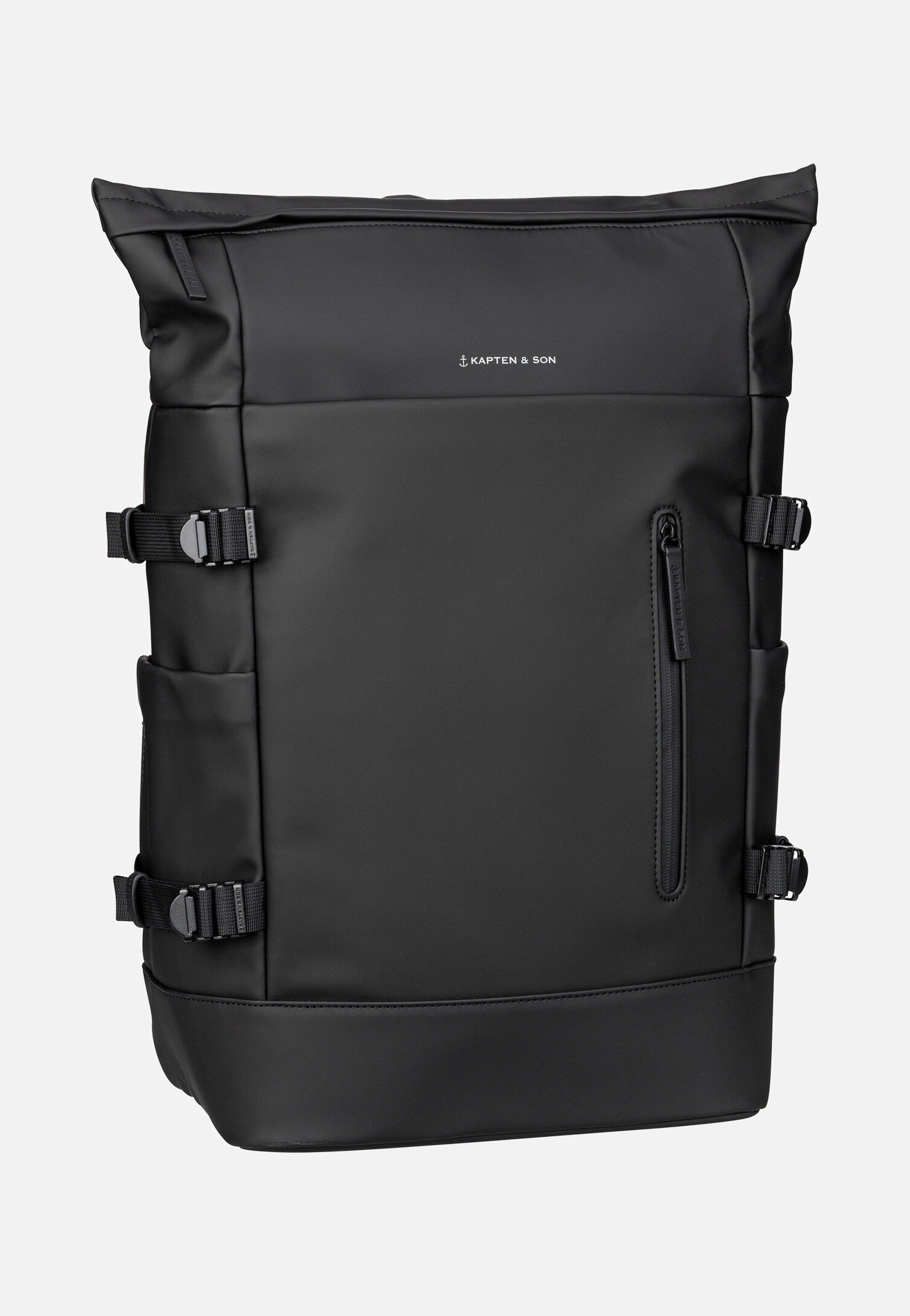 Kapten & Son - Helsinki Pro All Black - Backpack | Neutral-Image