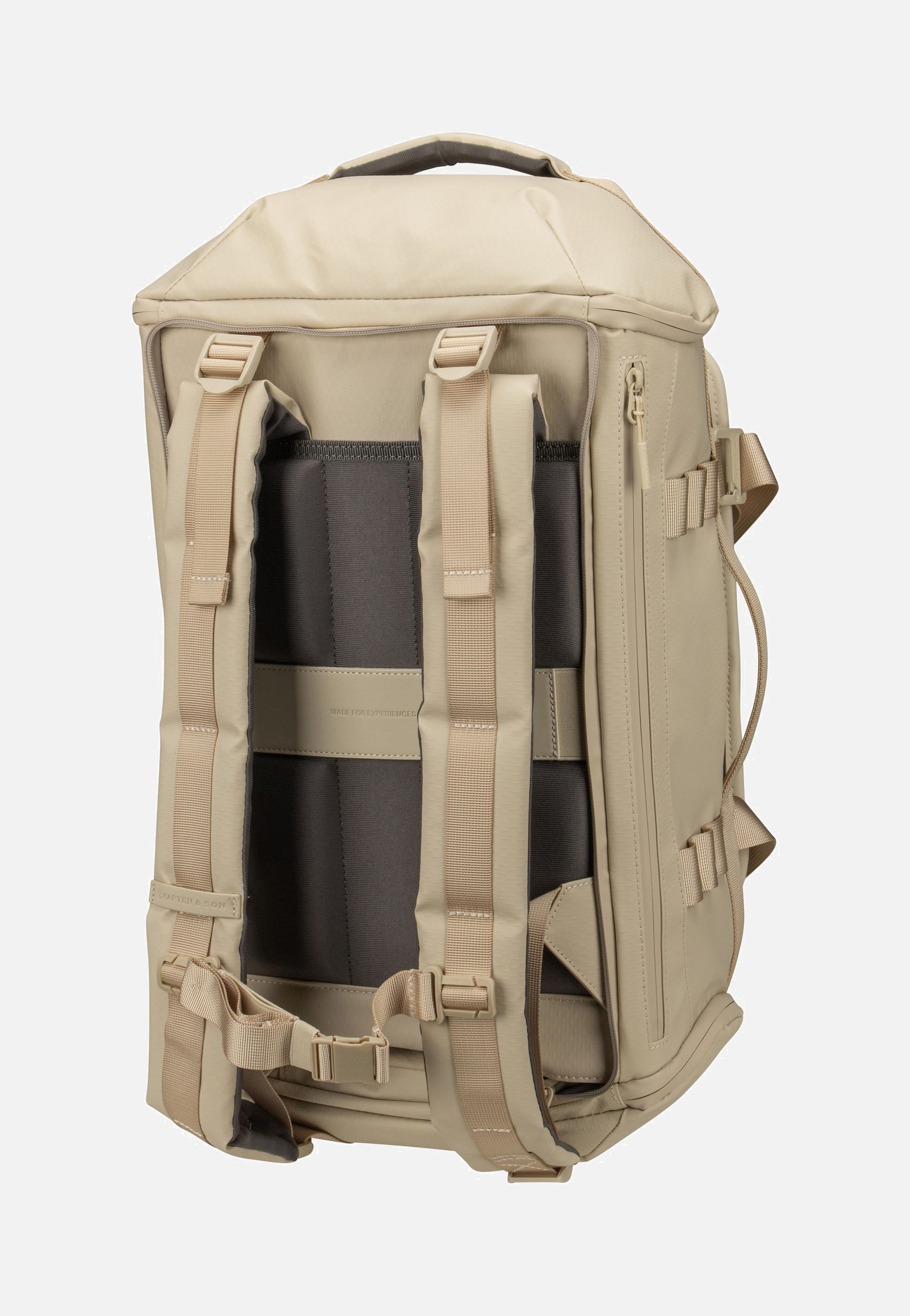Kapten & Son - Lisbon Duffle Backpack S Sandstone - Backpack | Neutral-Image