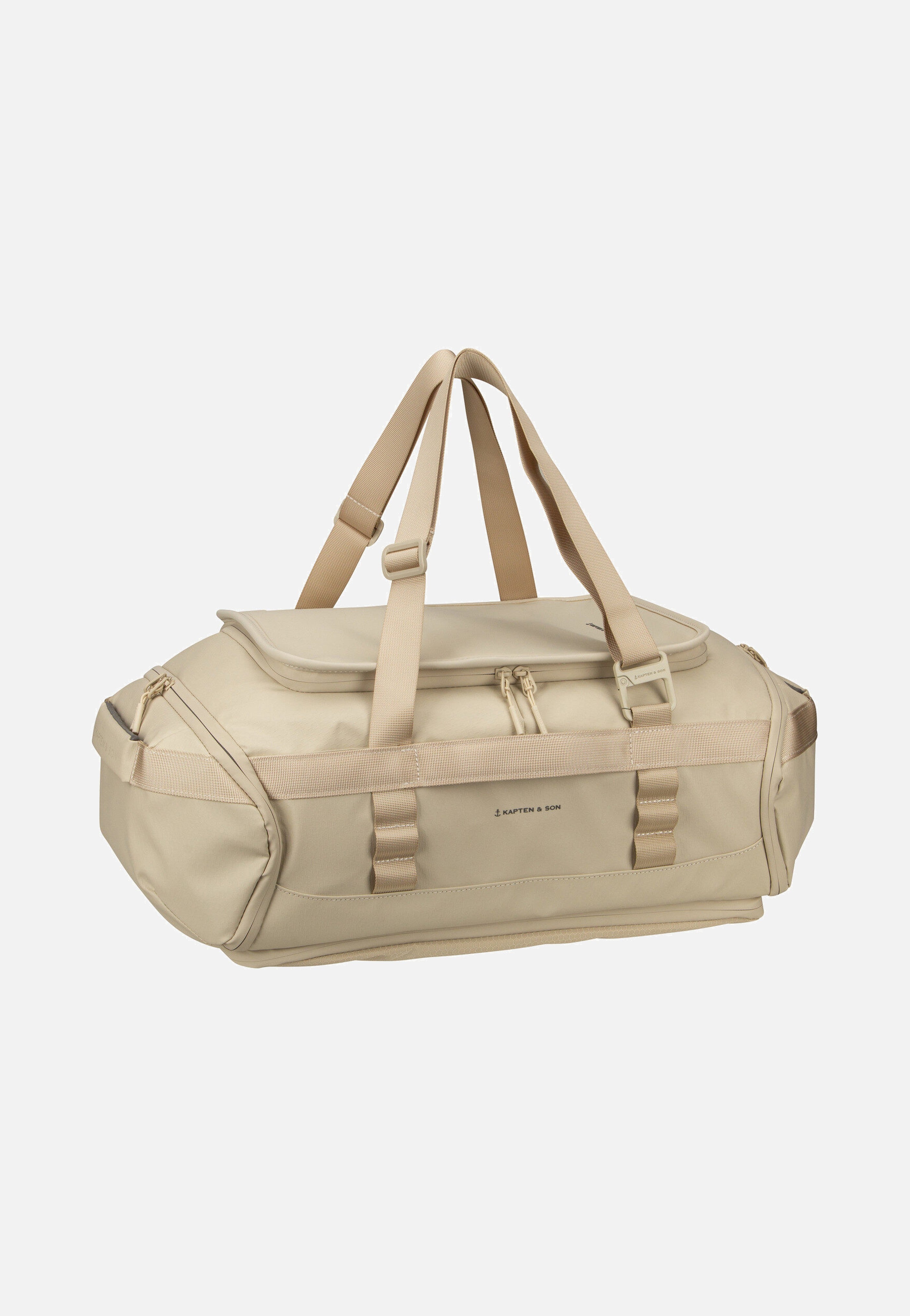 Kapten & Son - Lisbon Duffle Backpack S Sandstone - Backpack | Neutral-Image