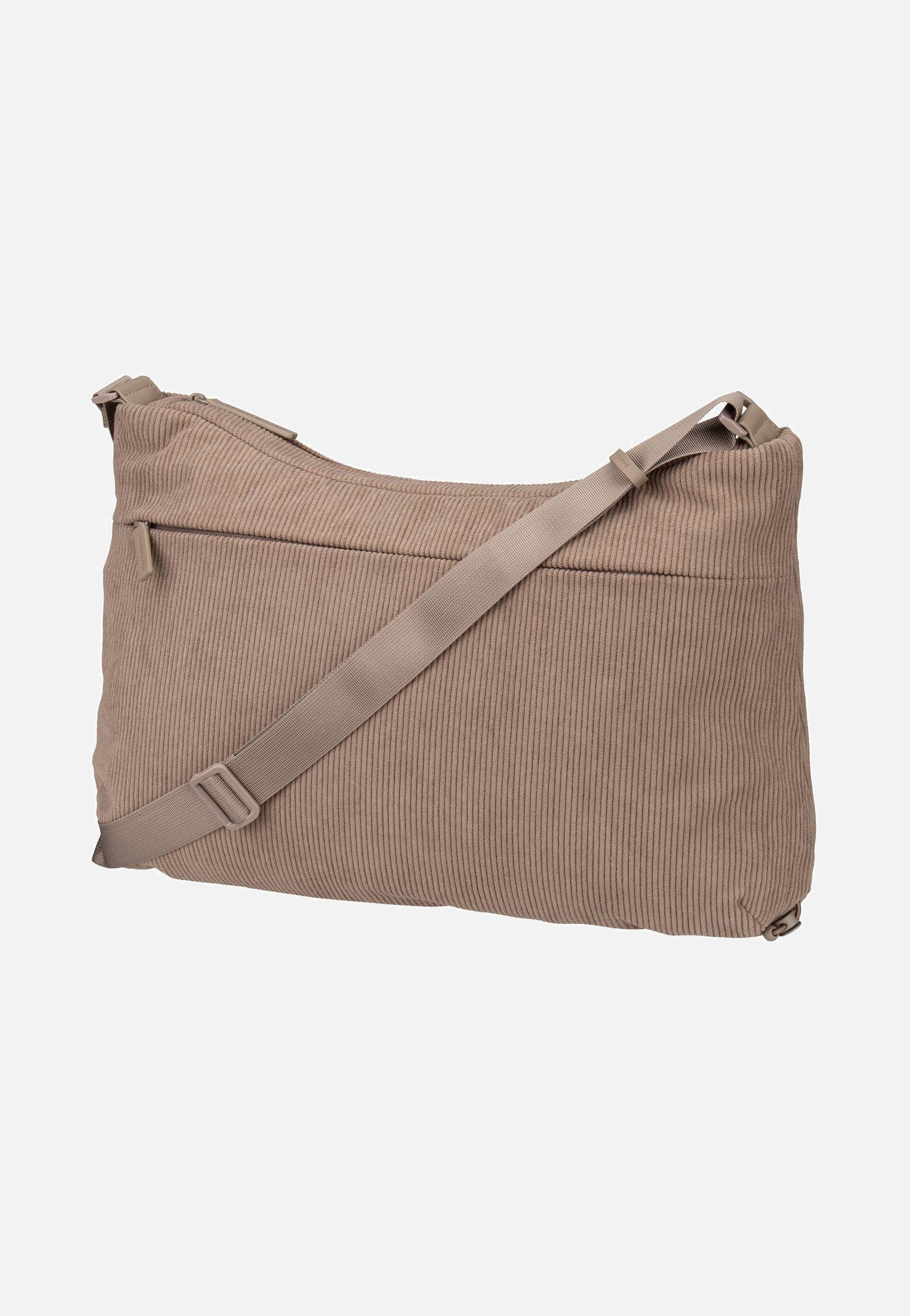 Kapten & Son - Skara Large Cord Dusty Khaki - Crossbody Bag | Neutral-Image