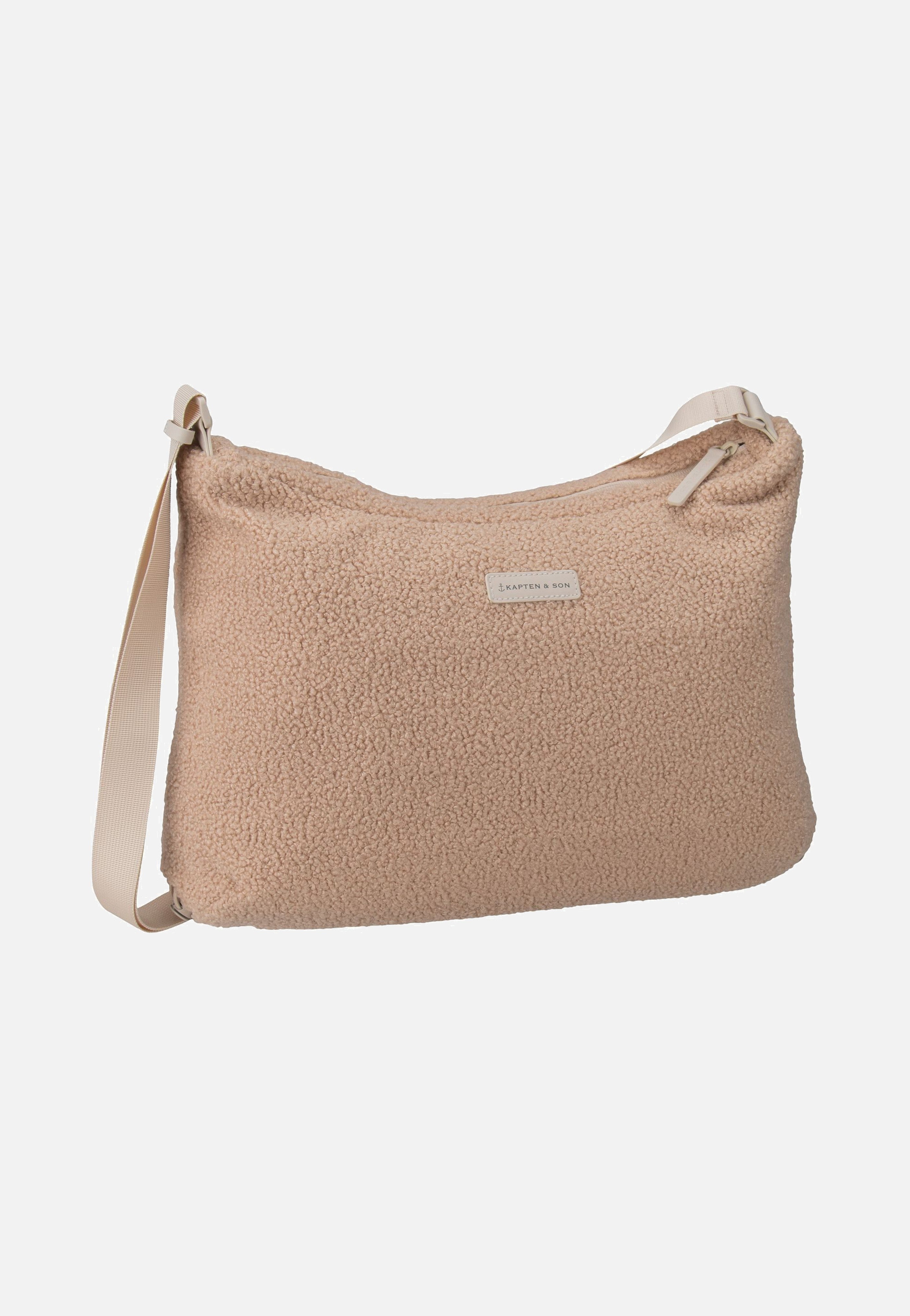 Kapten & Son Skara Large Fleece Sandstone Umhängetasche