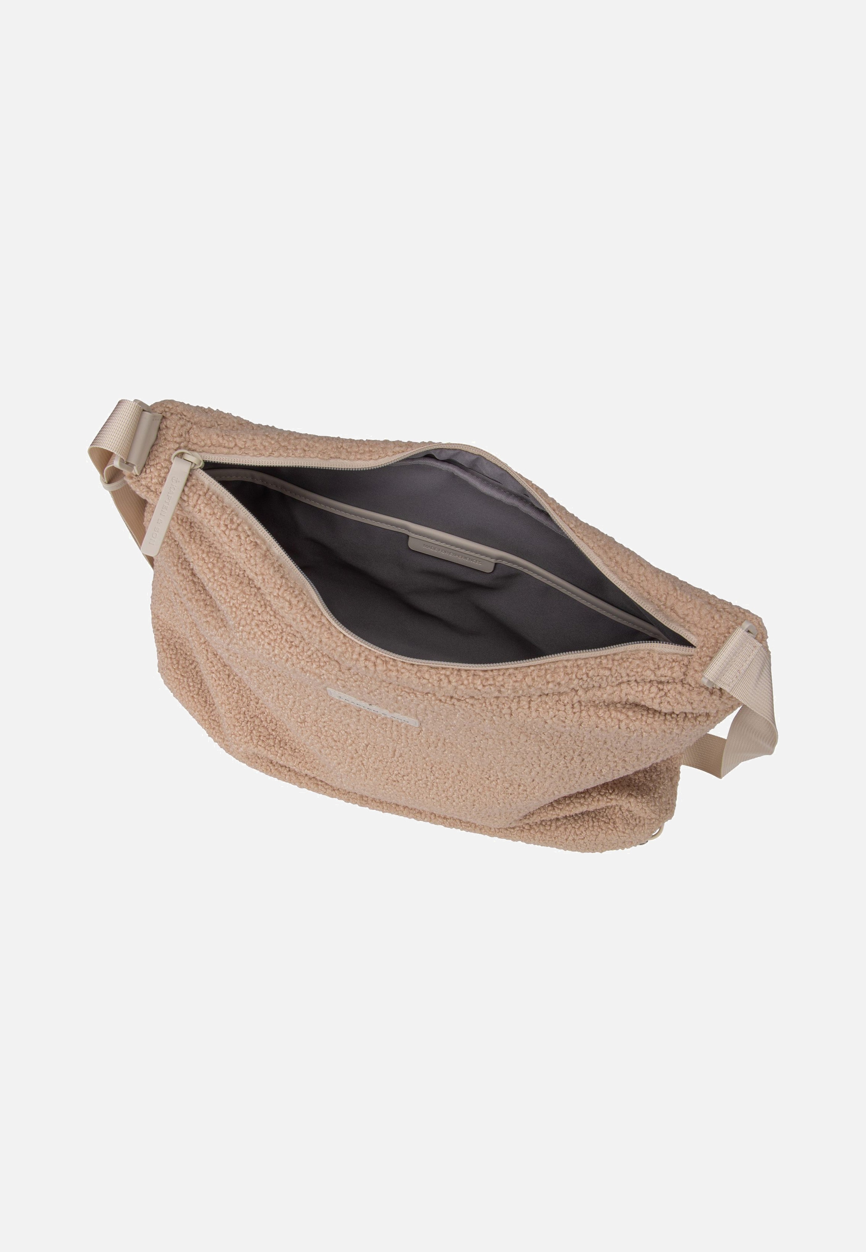 Kapten & Son - Skara Large Fleece Sandstone - Crossbody Bag | Neutral-Image