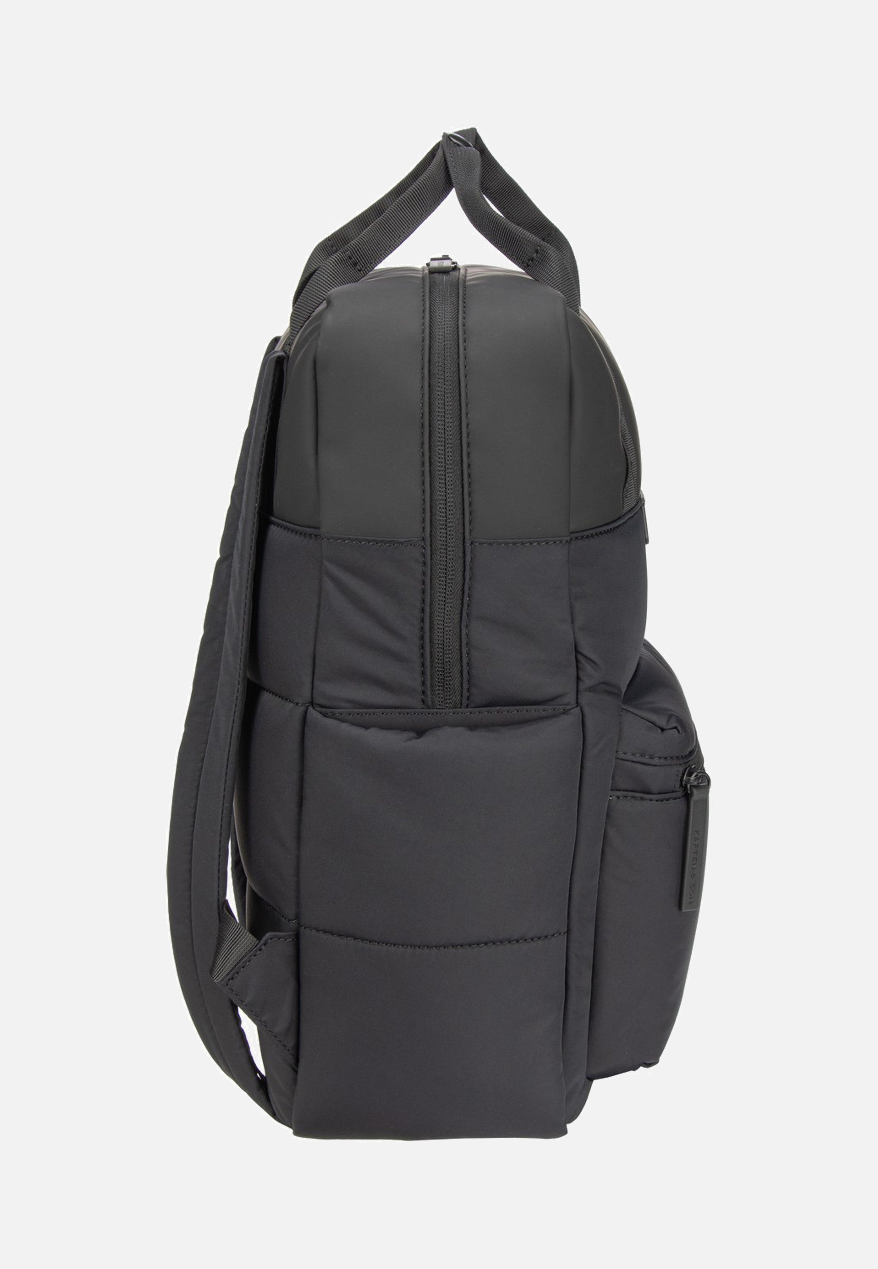 Kapten & Son Bergen Cloud All Black Rucksack