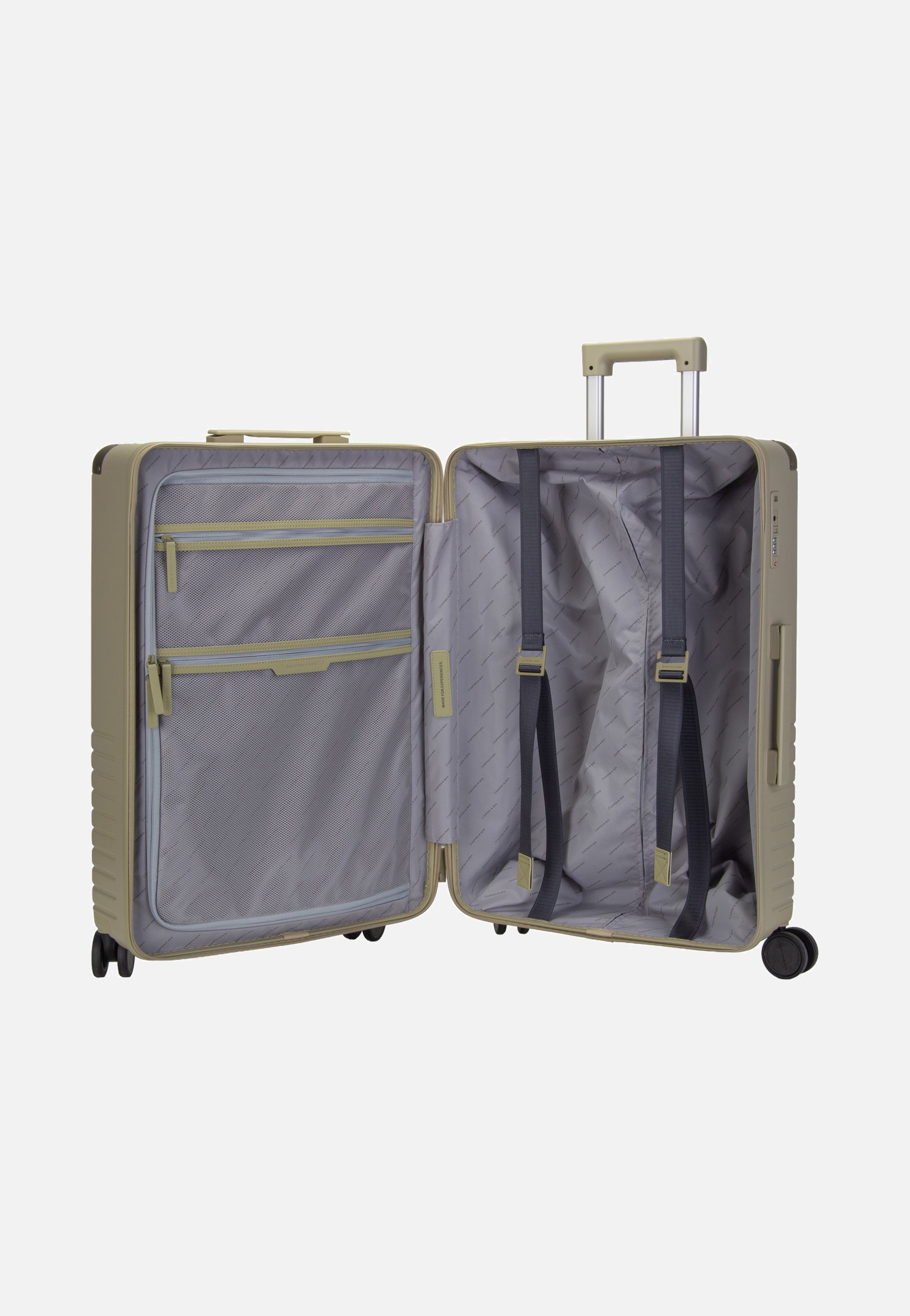 Kapten & Son Heathrow Check-In Dusty Pistachio Suitcase