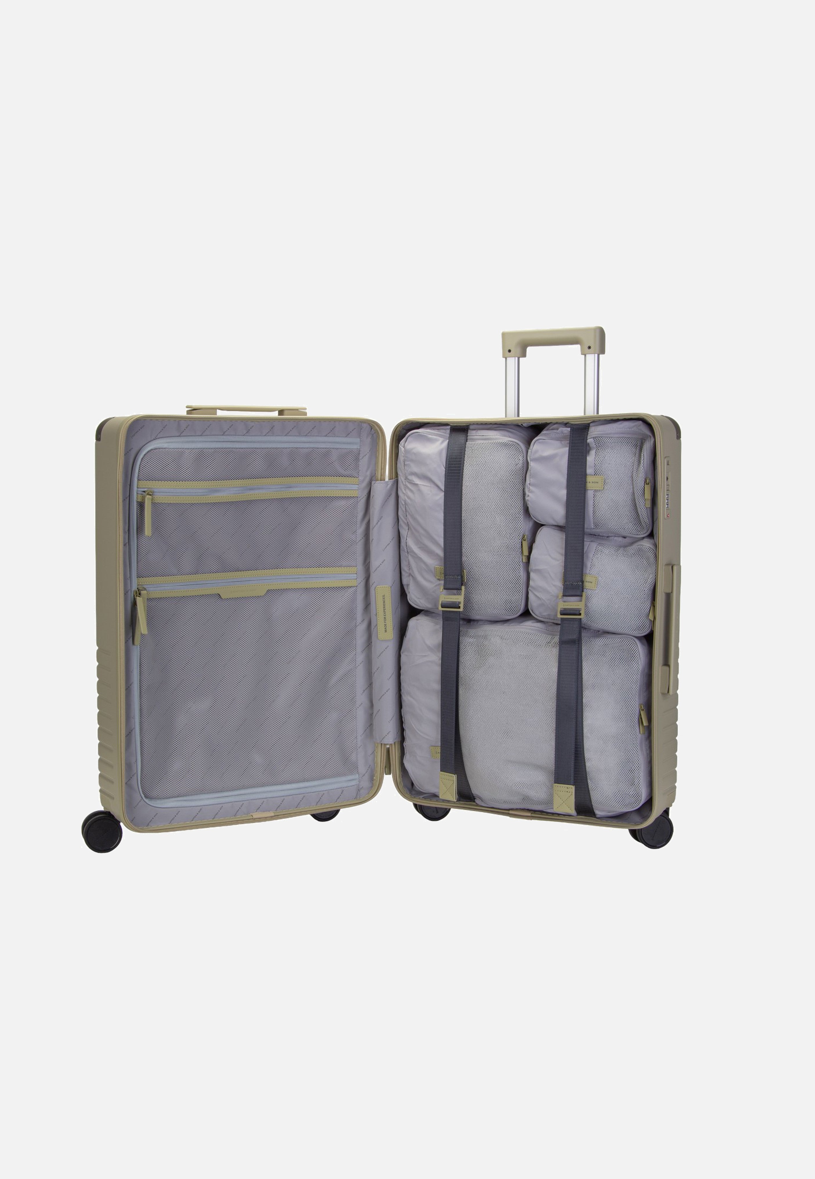 Kapten & Son Heathrow Check-In Dusty Pistachio Suitcase