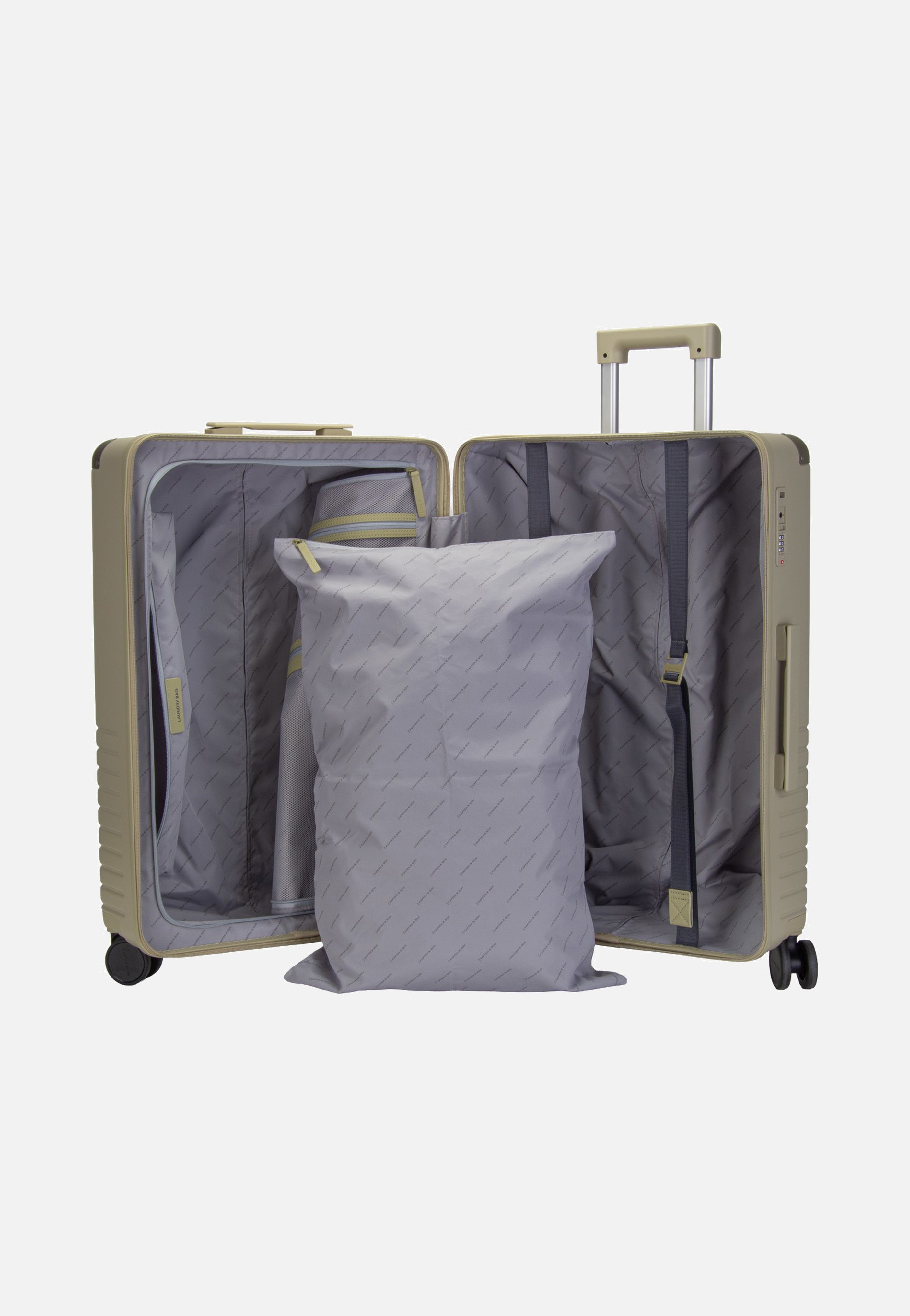 Kapten & Son Heathrow Check-In Dusty Pistachio Suitcase
