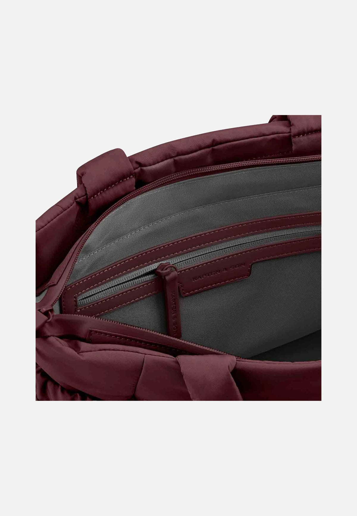 Kapten & Son Hellvi Cloud Medium Burgundy Shopper