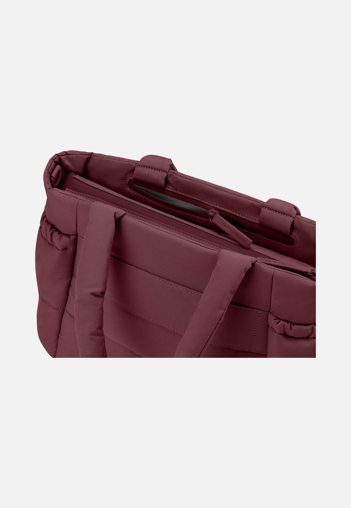 Kapten & Son Hellvi Cloud Medium Burgundy Shopper