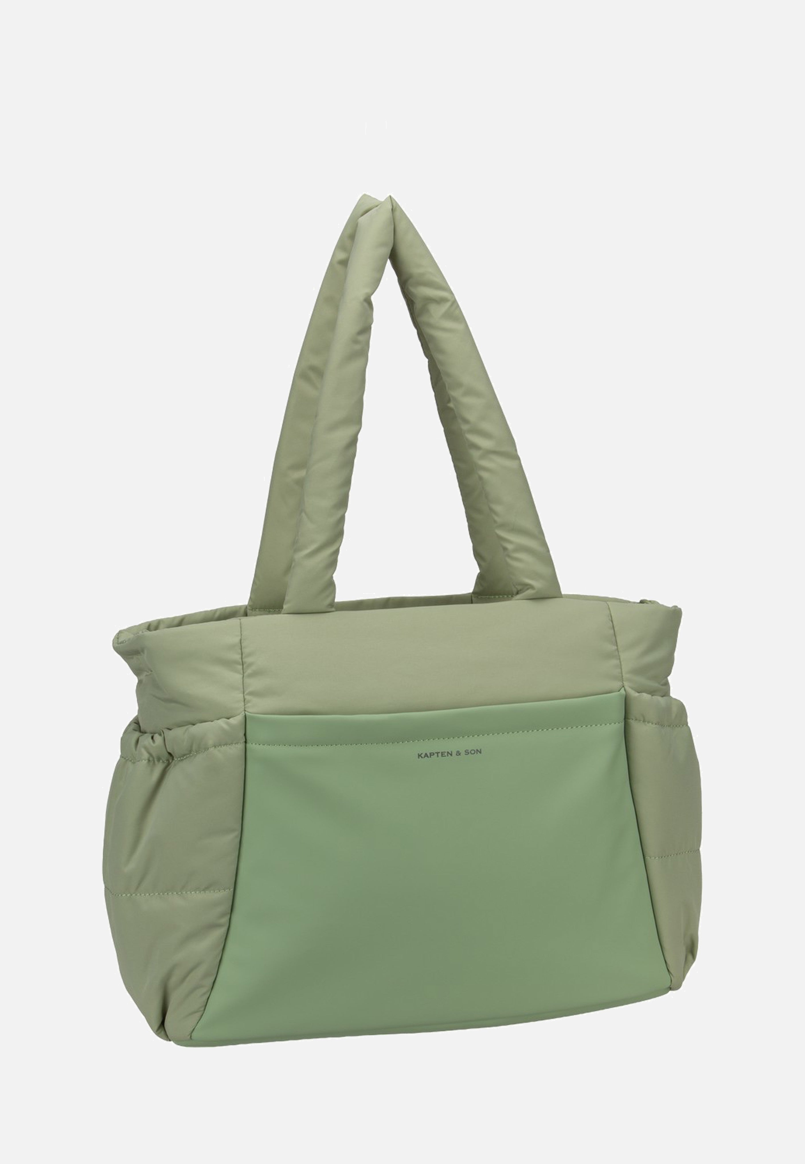 Kapten & Son - Hellvi Cloud Medium Soft Green - Shopper | Women-Image