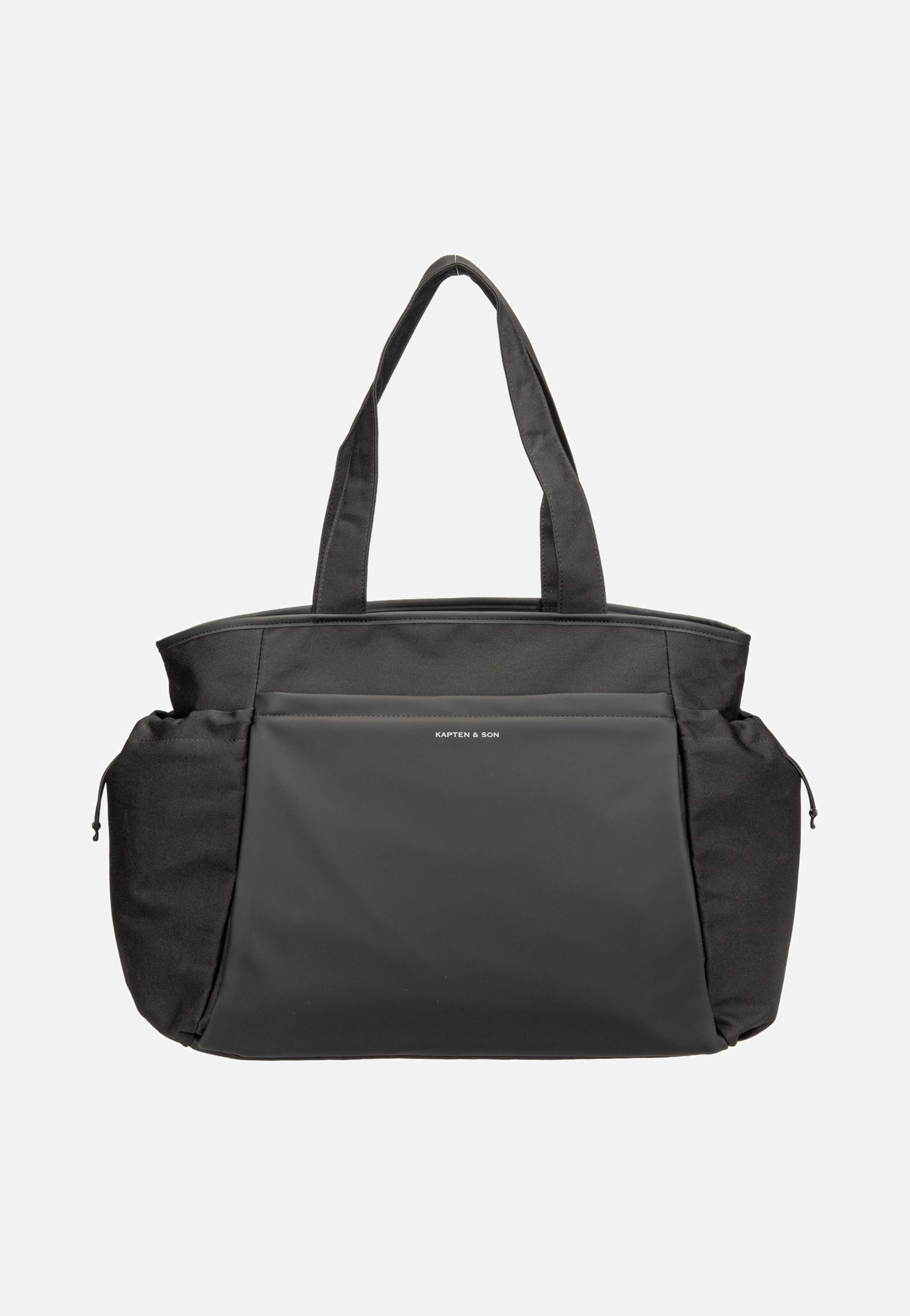 Kapten & Son Hellvi Pro Large All Black Schultertasche