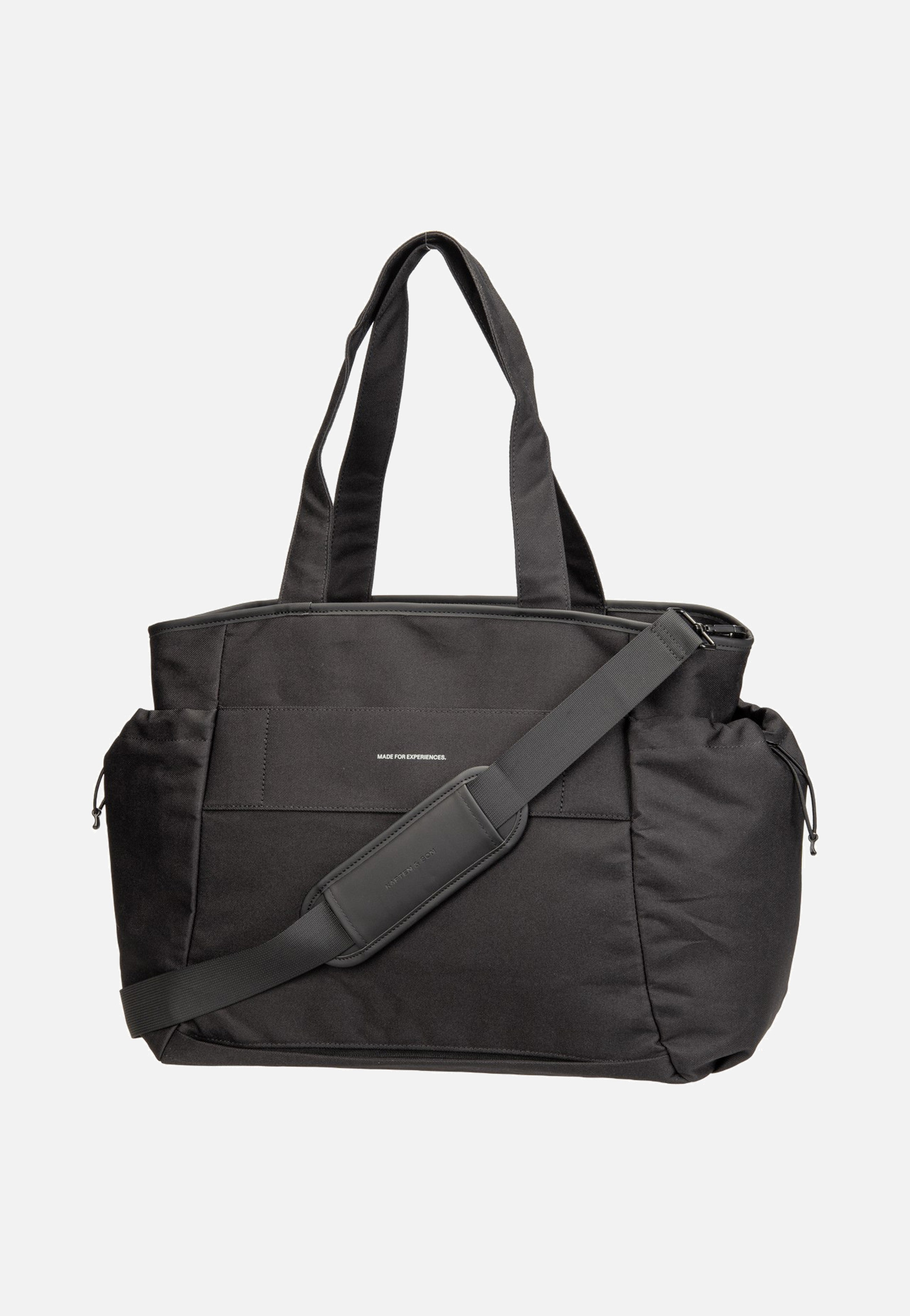 Kapten & Son Hellvi Pro Large All Black Schultertasche
