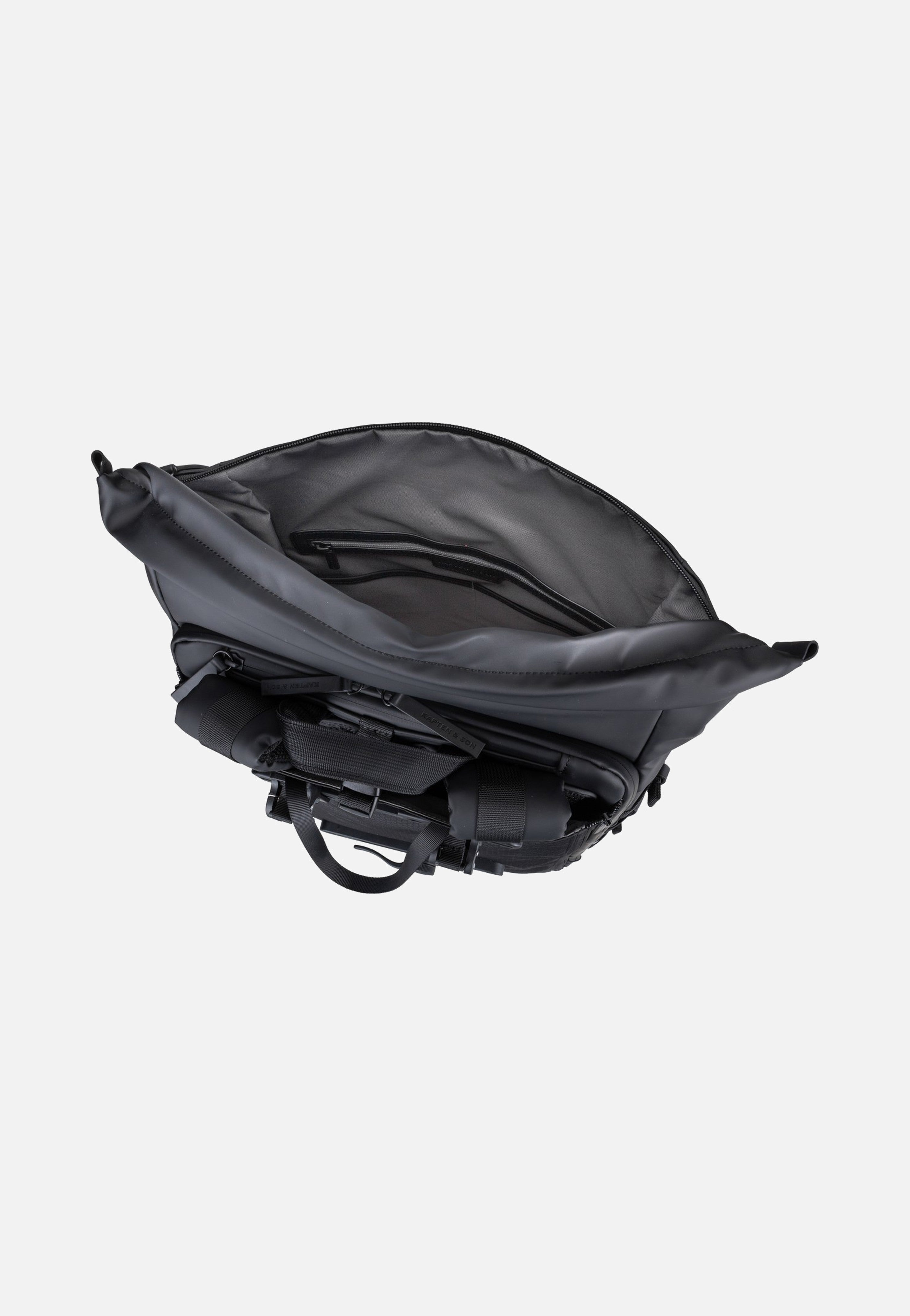 Kapten & Son Helsinki Pro Bike Backpack All Black 2in1 Bike Bag Rucksack