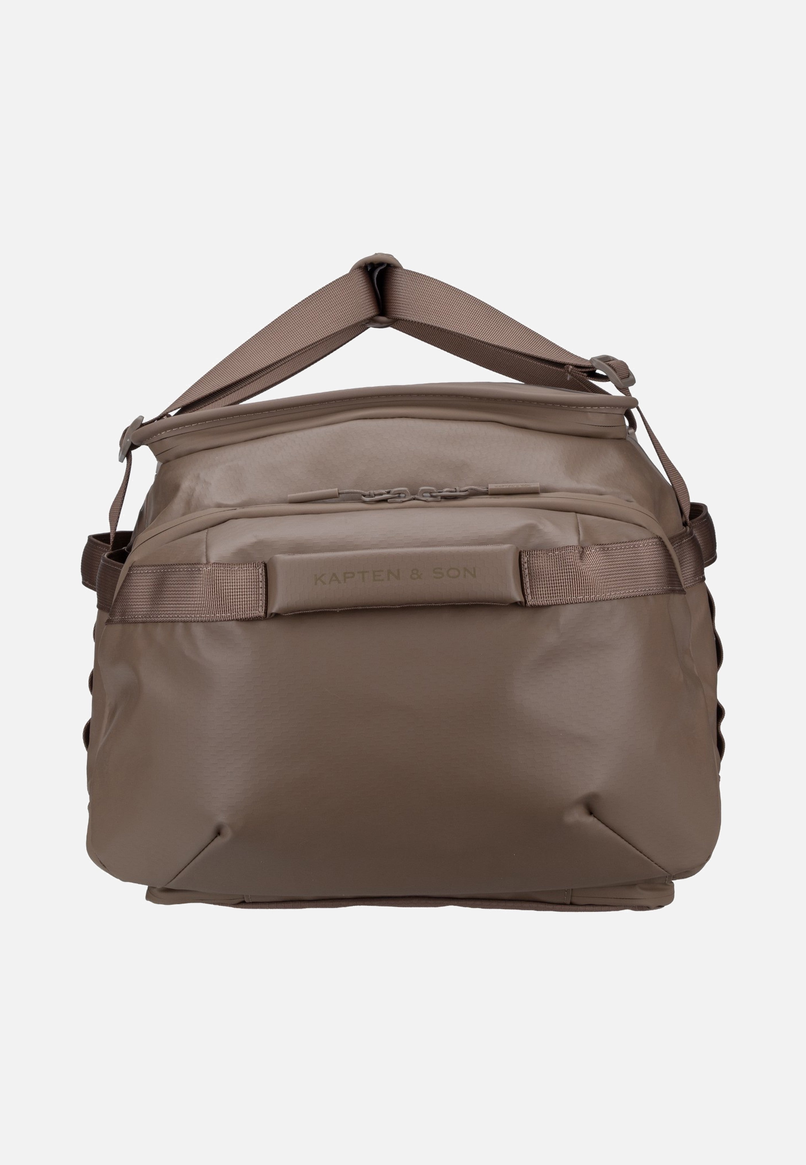 Kapten & Son Lisbon Duffle Backpack Large Walnut Travel Backpack