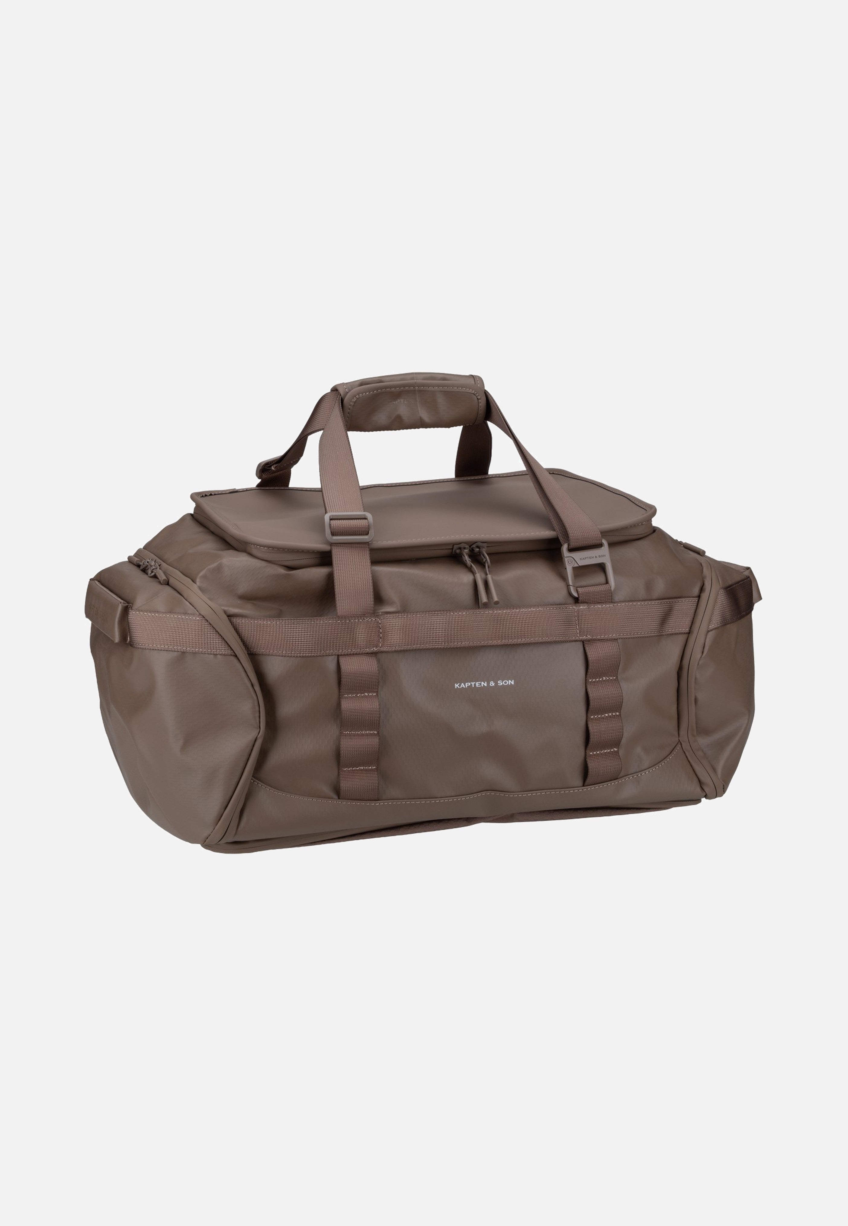 Kapten & Son Lisbon Duffle Backpack Medium Walnut Travel Backpack