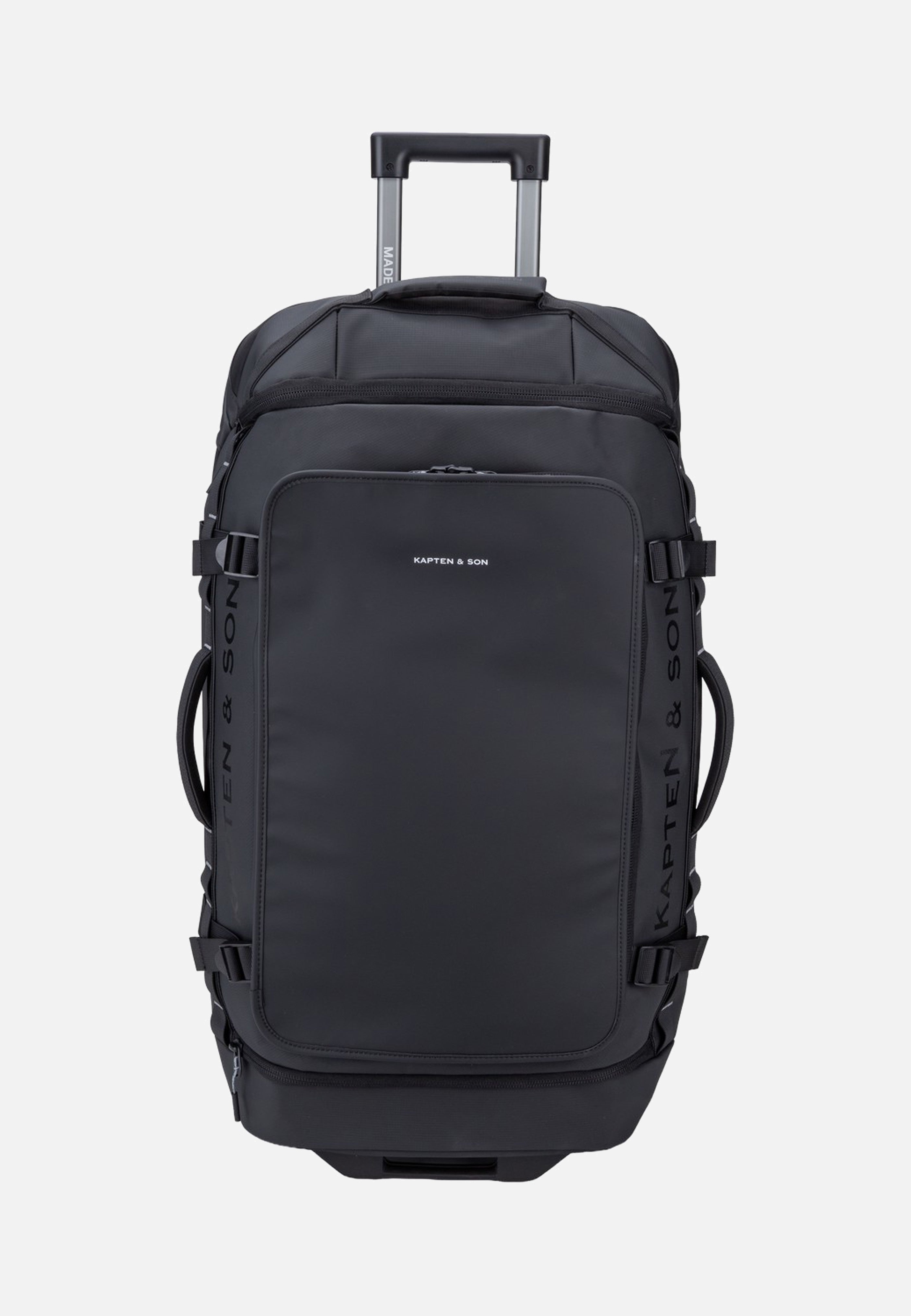 Kapten & Son Lisbon Soft Trolley All Black Suitcase