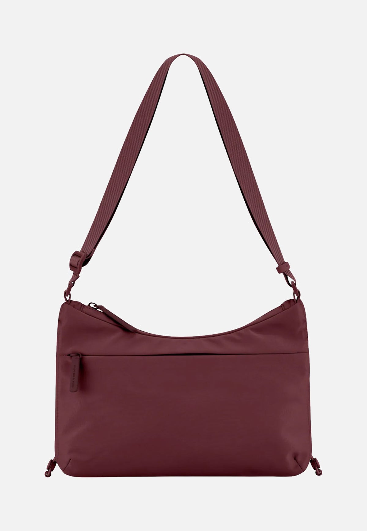 Kapten & Son Skara Small Burgundy Crossbody Bag