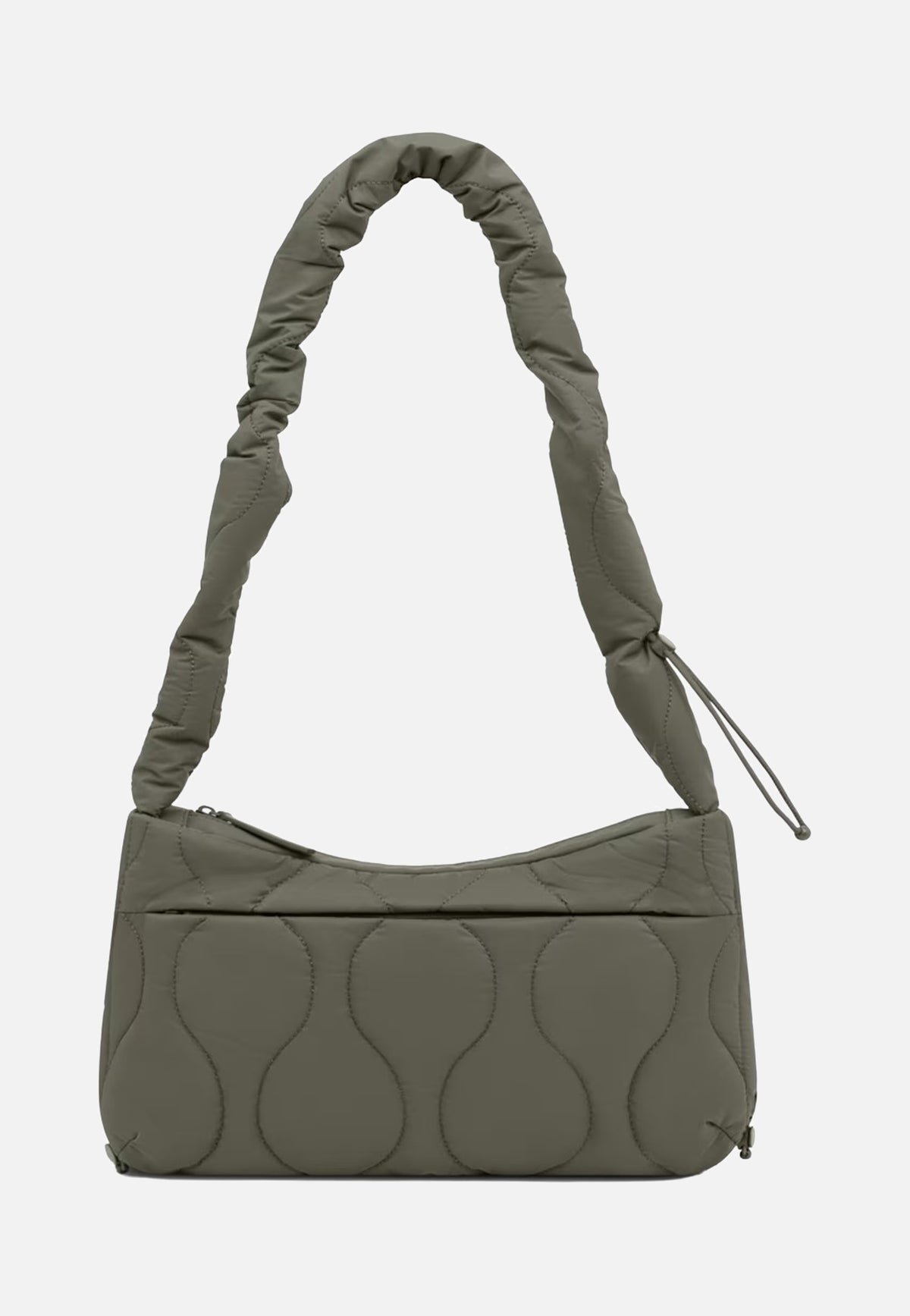 Kapten & Son Skara Small Quilted Khaki Crossbody Bag