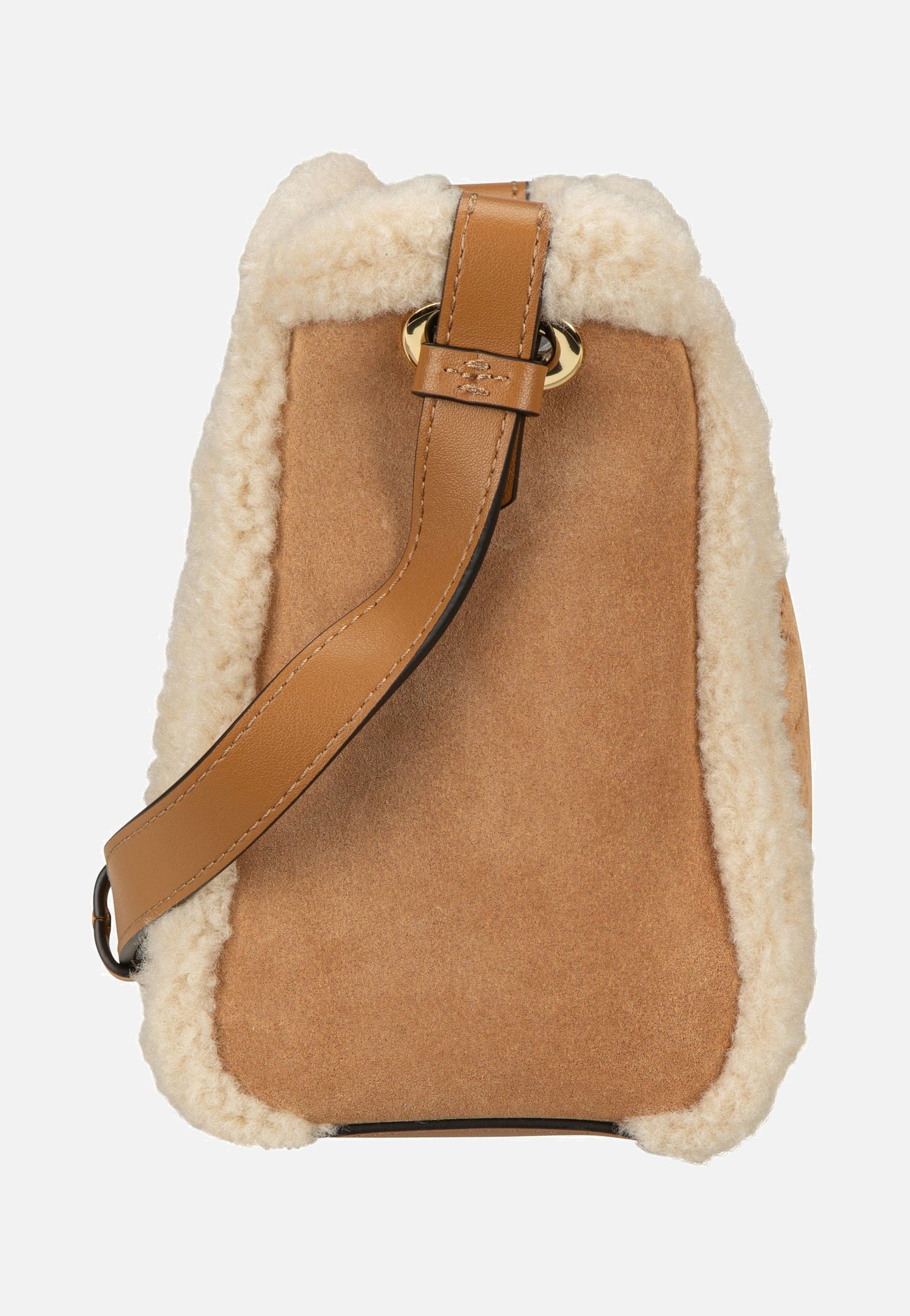 Karl Lagerfeld - K/Circle SM Bucket Shearling Caramel - Shoulder Bag | Women-Image